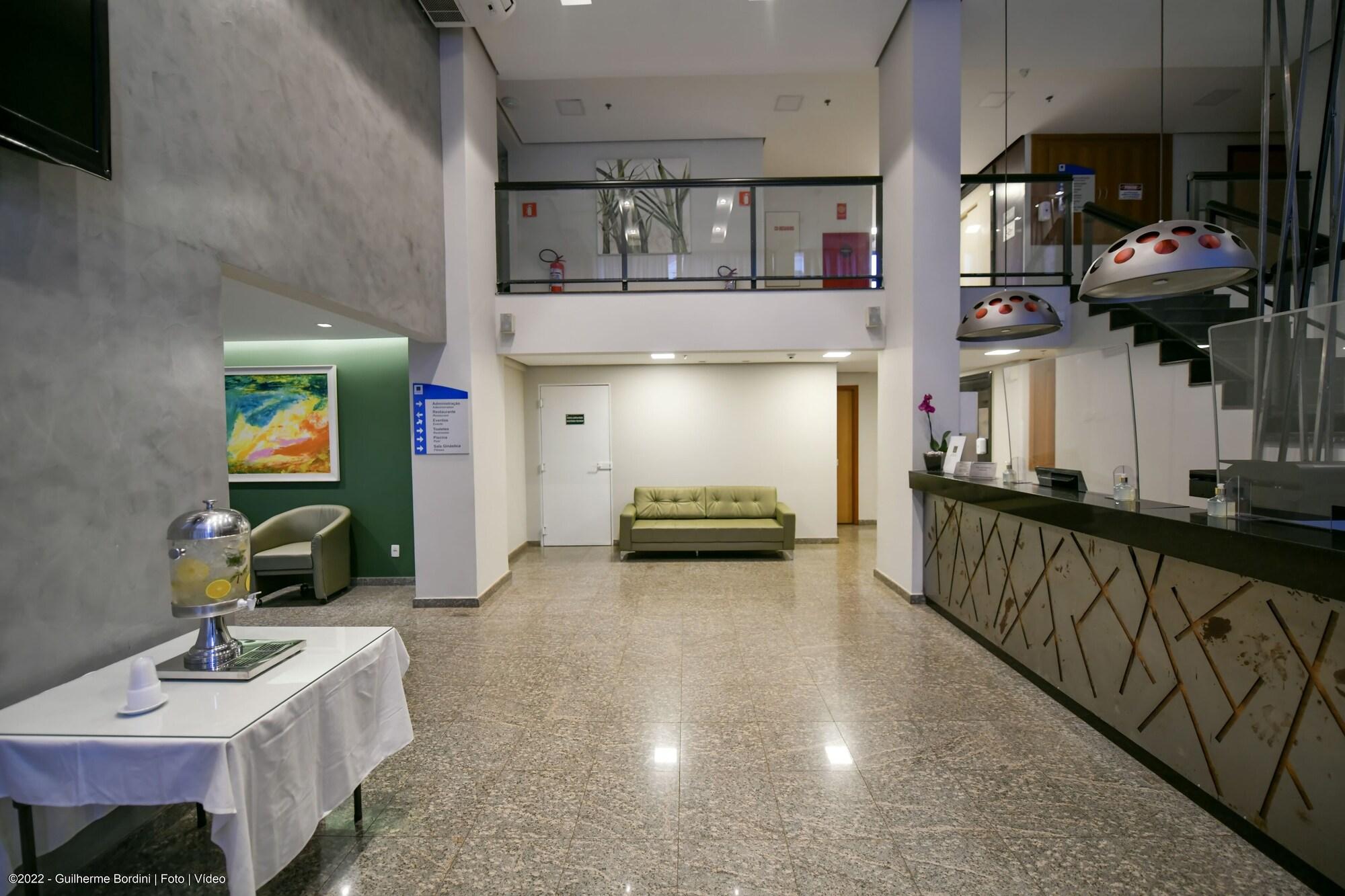 Vista Lobby Nobile Inn Executive Ribeirão Preto