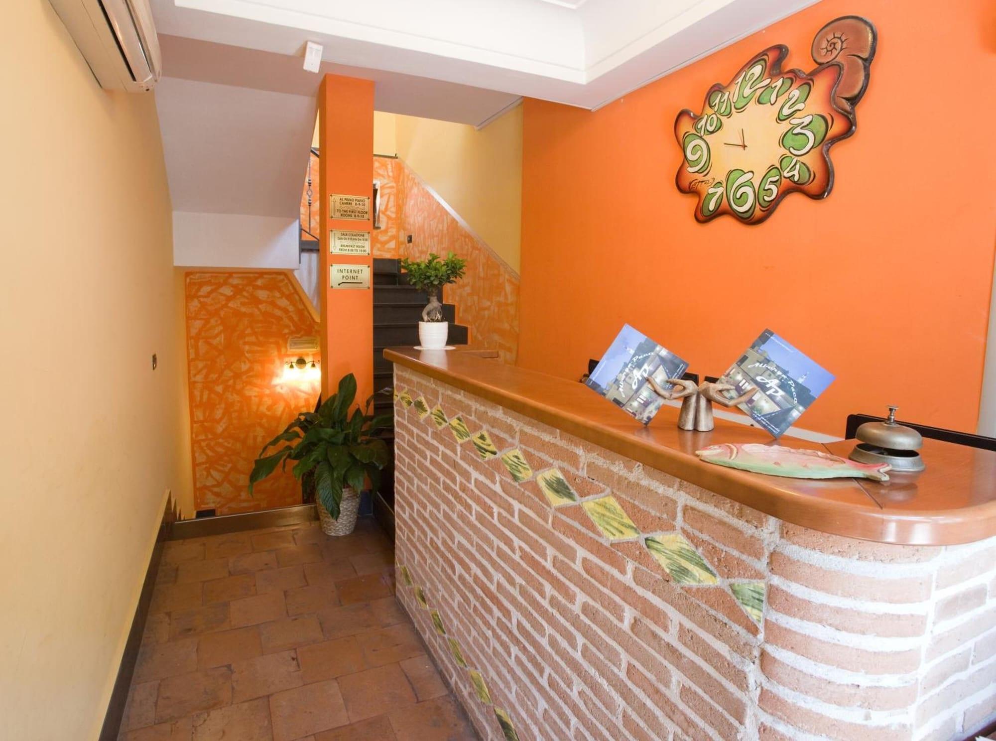 Vista Lobby Albergo Pace