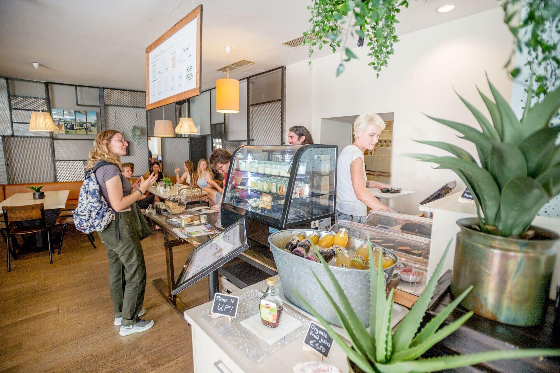 Restaurant Wombat's City Hostel Vienna Naschmarkt