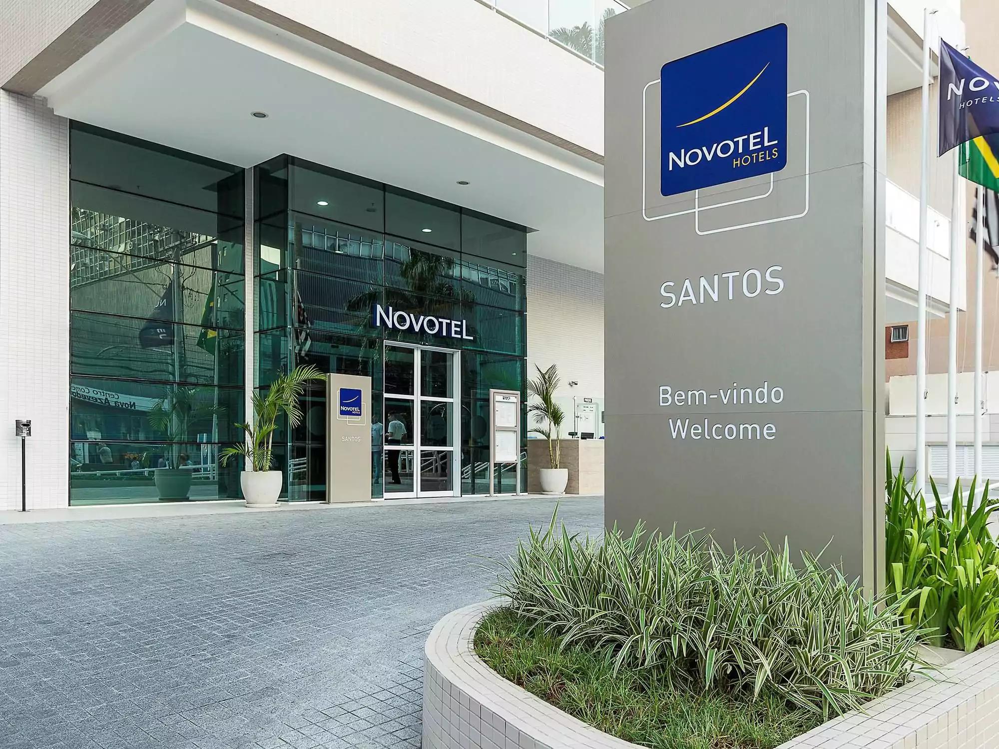 Vista Exterior Novotel Santos Gonzaga
