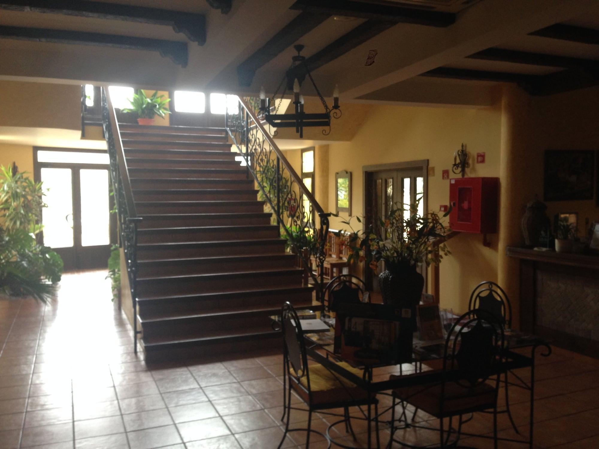 Vista Lobby Hotel rural Llano Piña