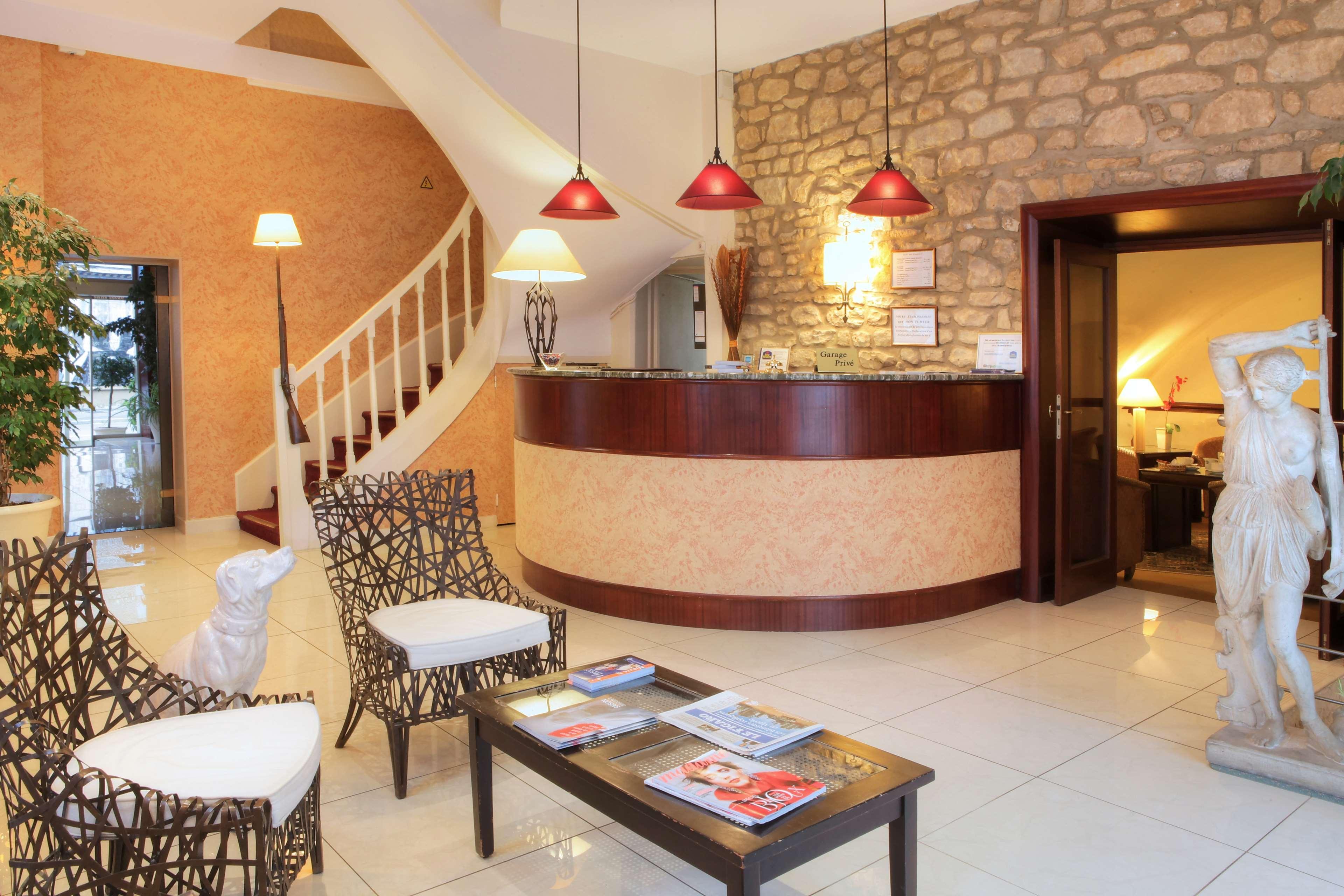 Vista Lobby Best Western De Diane