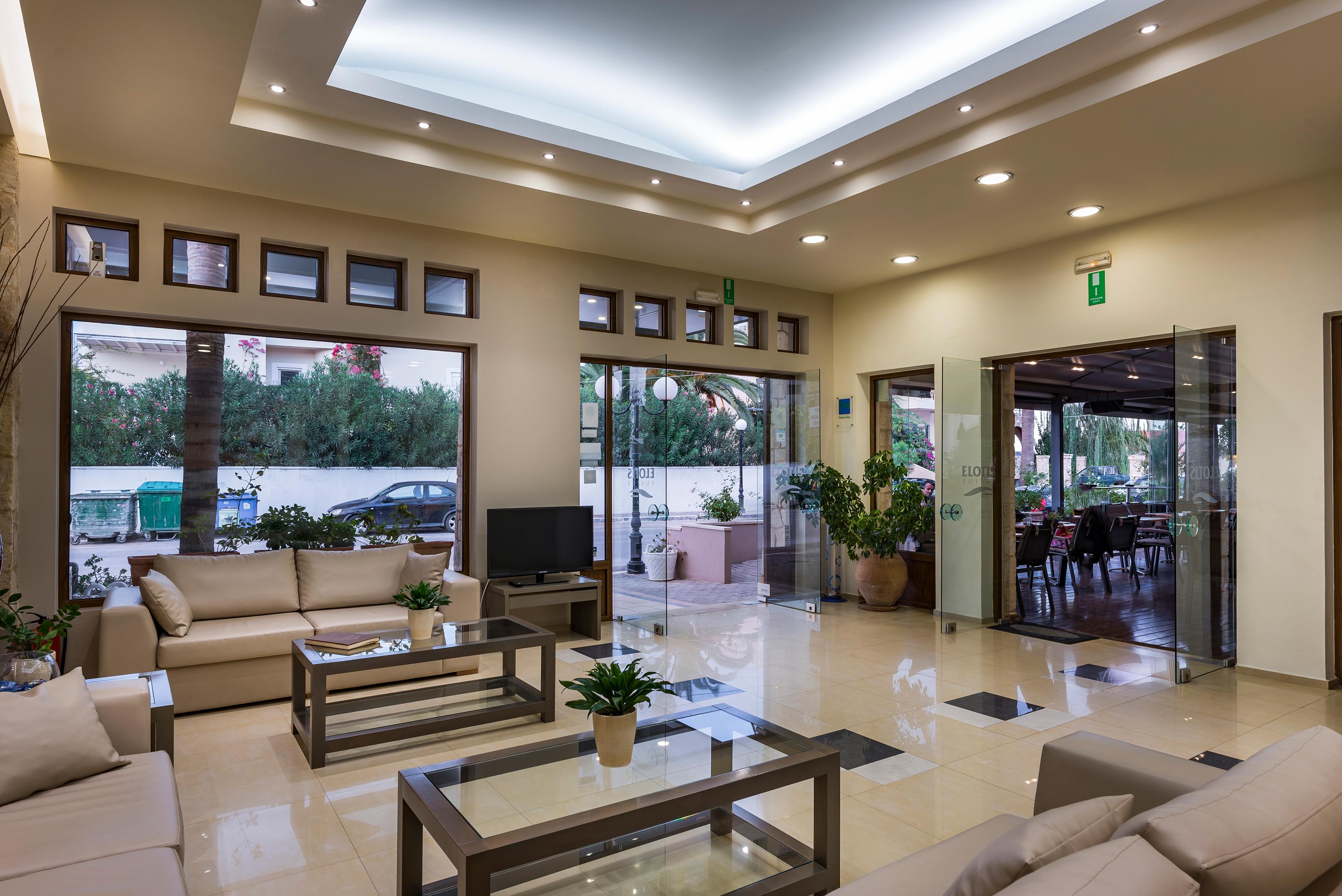 Vista Lobby Elotis Suites