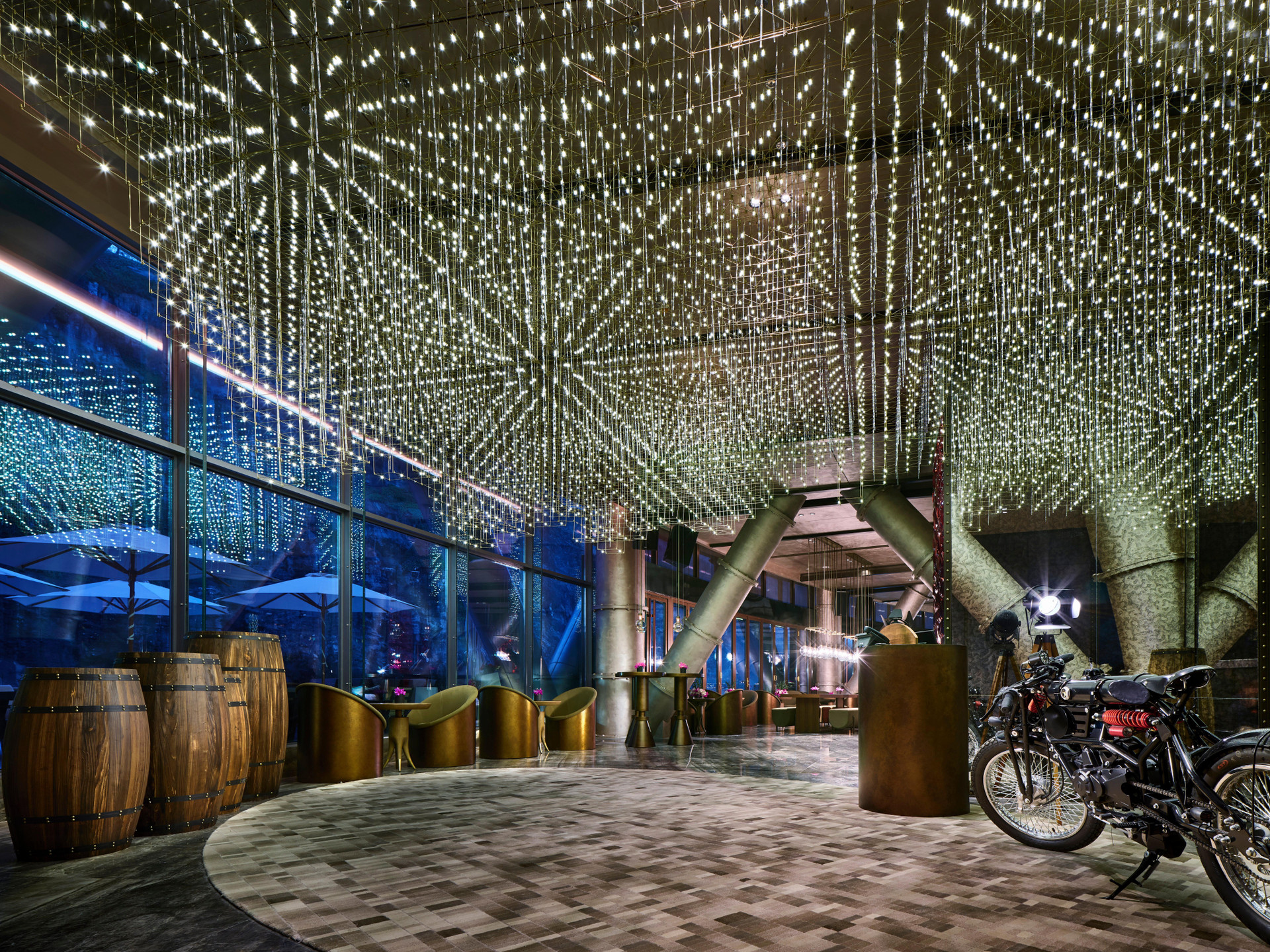 Bar/Salón InterContinental Shanghai Wonderland by IHG