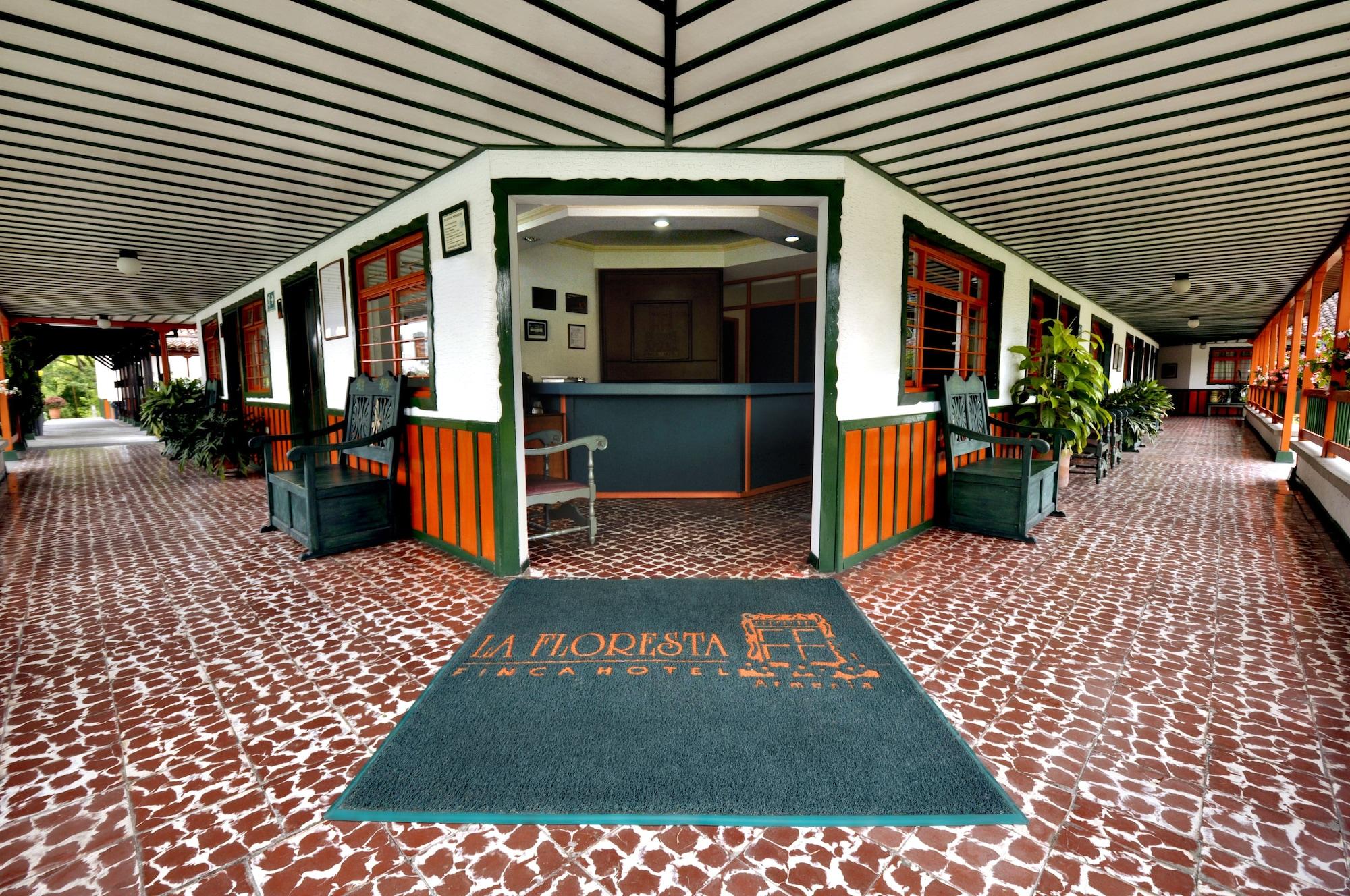 Vista Lobby La Floresta Hotel Campestre