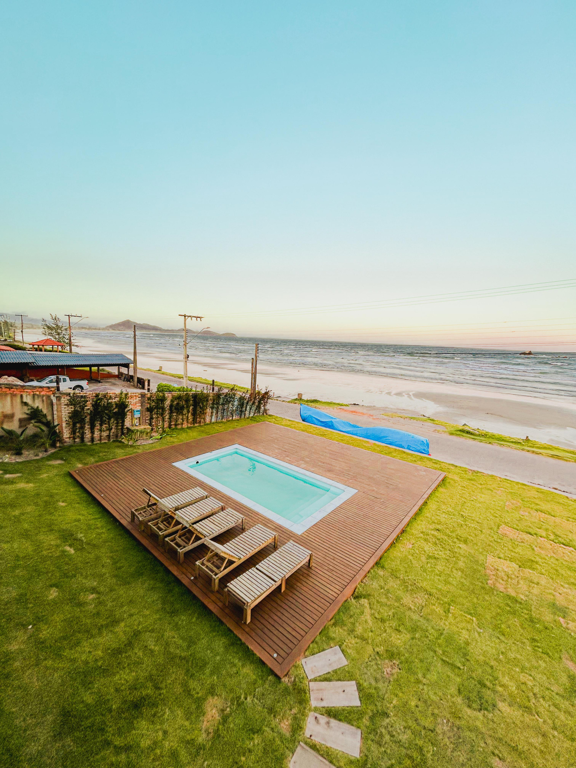 Vista Piscina Pousada Austral Suítes