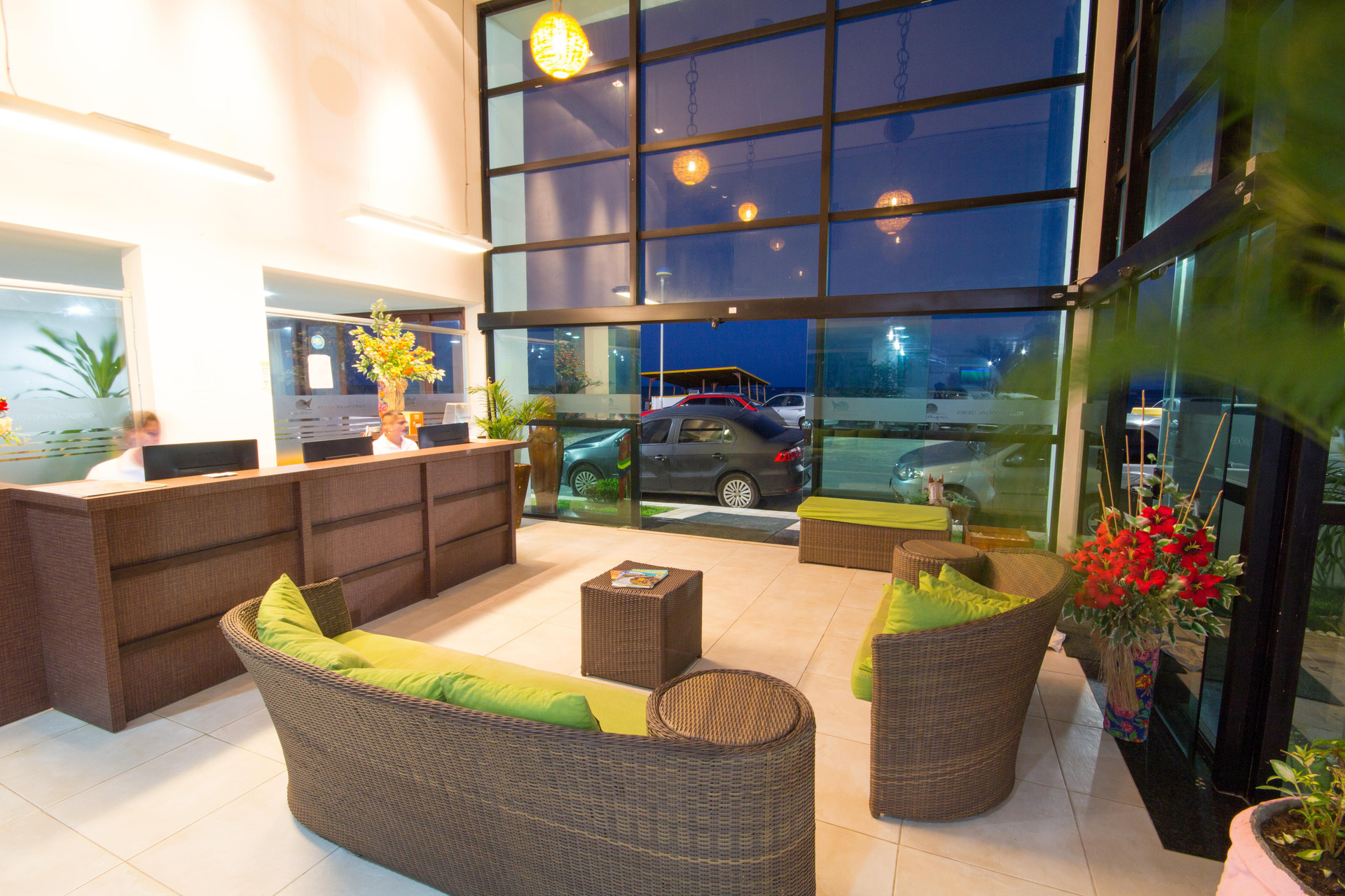 Vista Lobby Pousada dos Jangadeiros