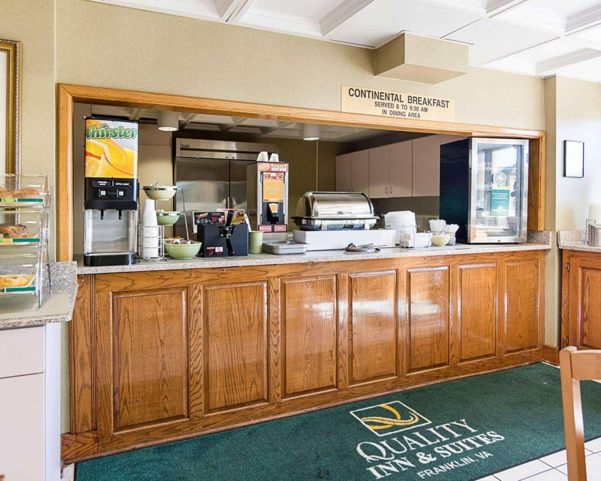 Restaurant Quality Inn & Suites Franklin