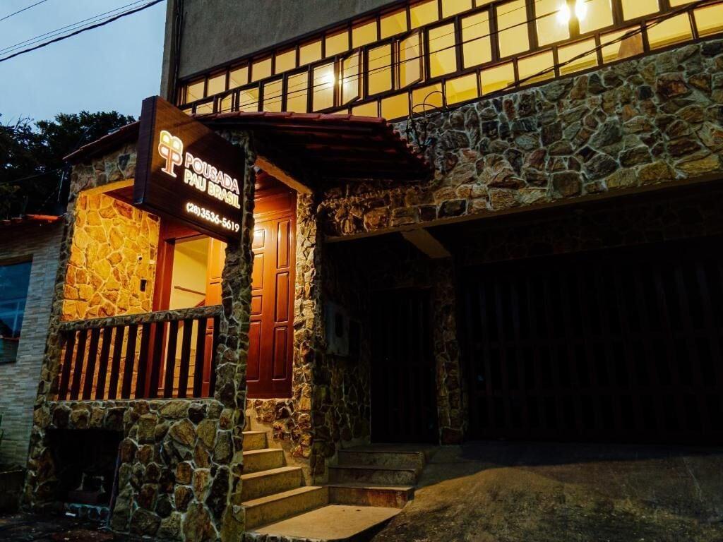Vista Exterior Pousada Pau Brasil Ubu
