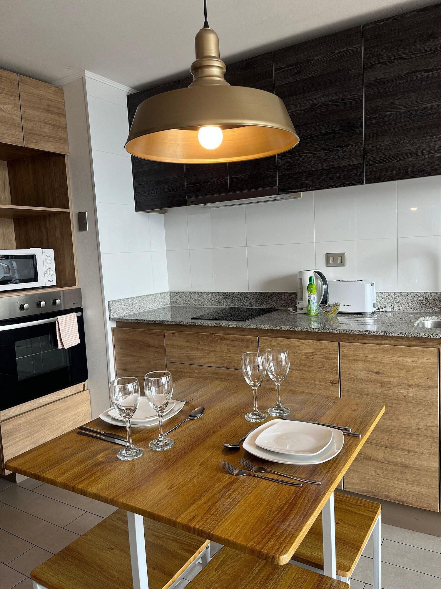 Equipamiento de Habitación NM Apart Tucapel