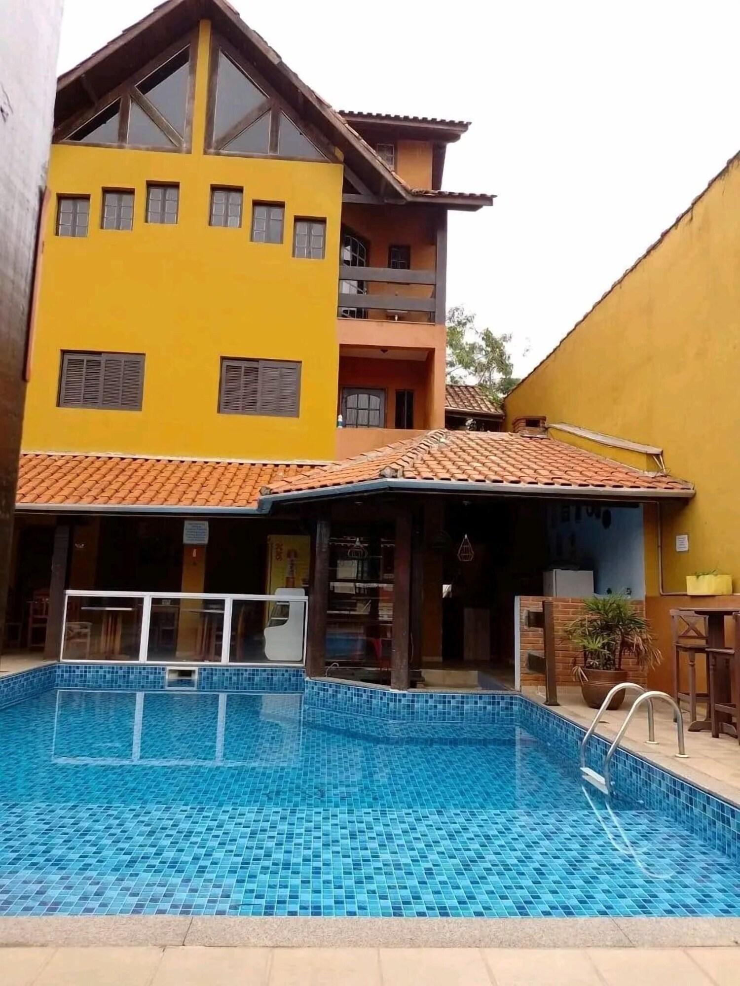 Vista Piscina Pousada Morada Dusanjos