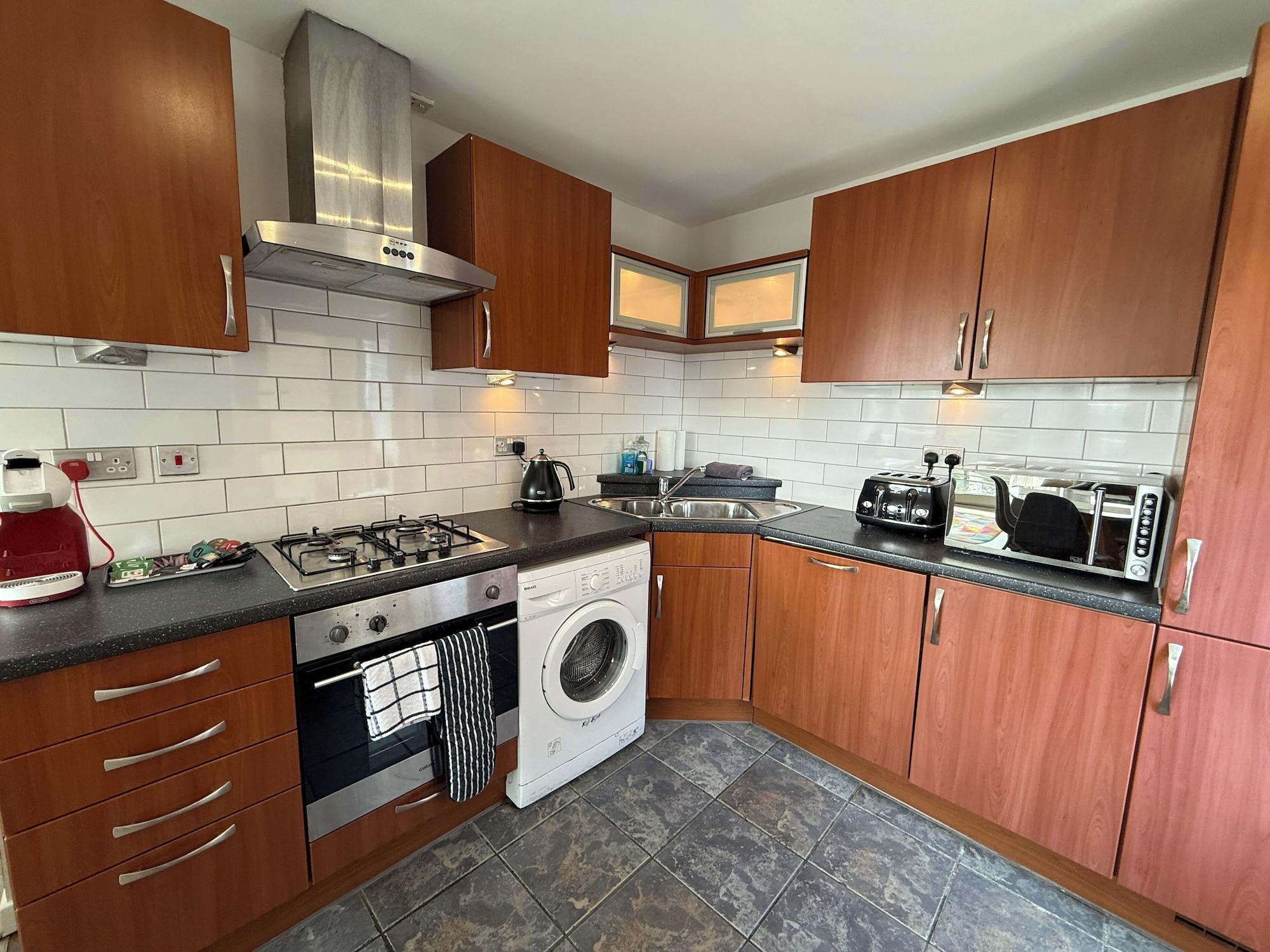 Equipamiento de Habitación Clyde Waterfront Apartments
