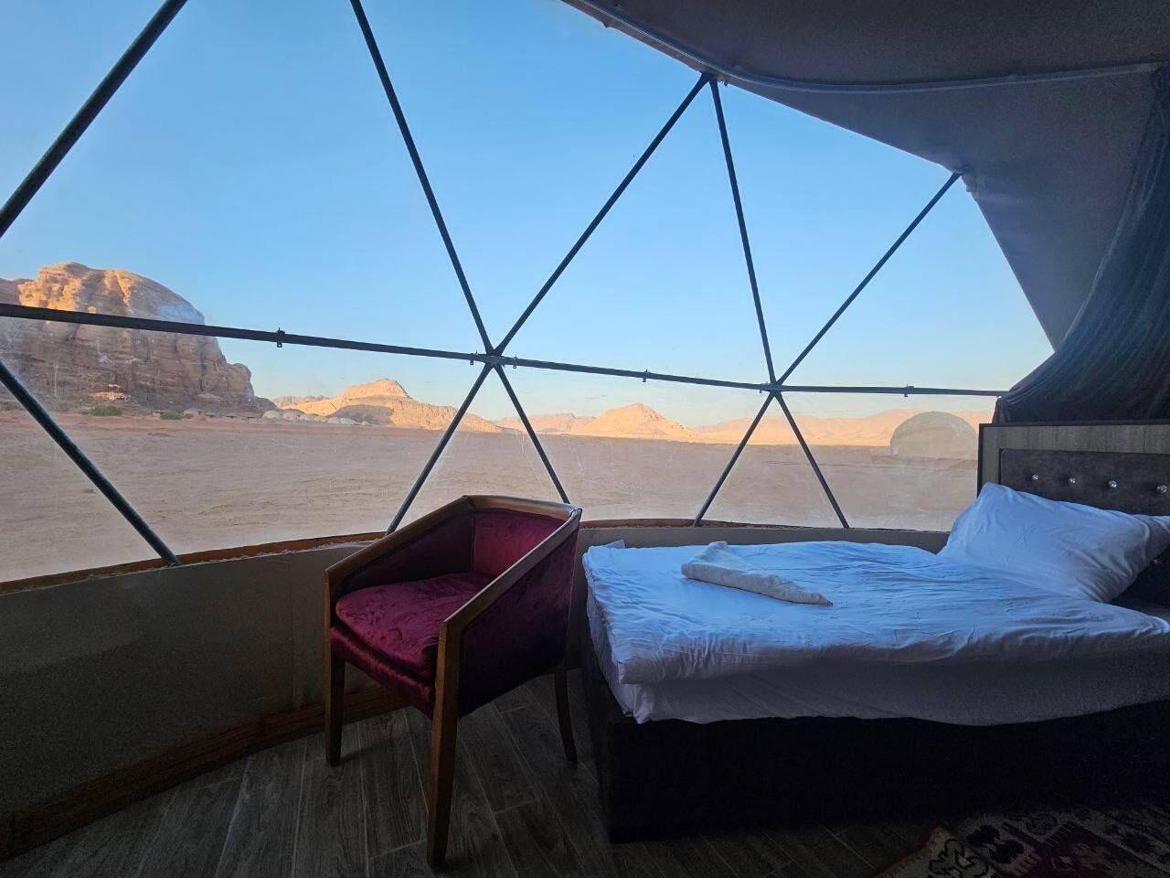 Equipamiento de Habitación Wadi Rum Camping