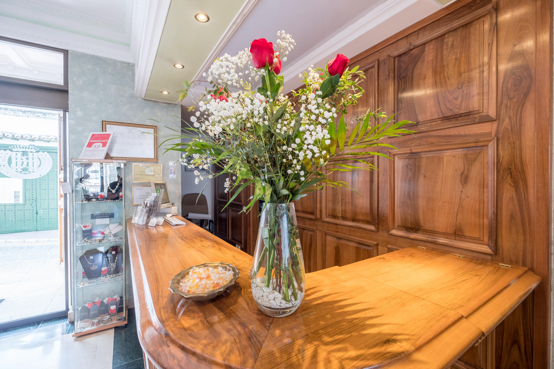 Vista Lobby Hotel Condesa de Chinchón