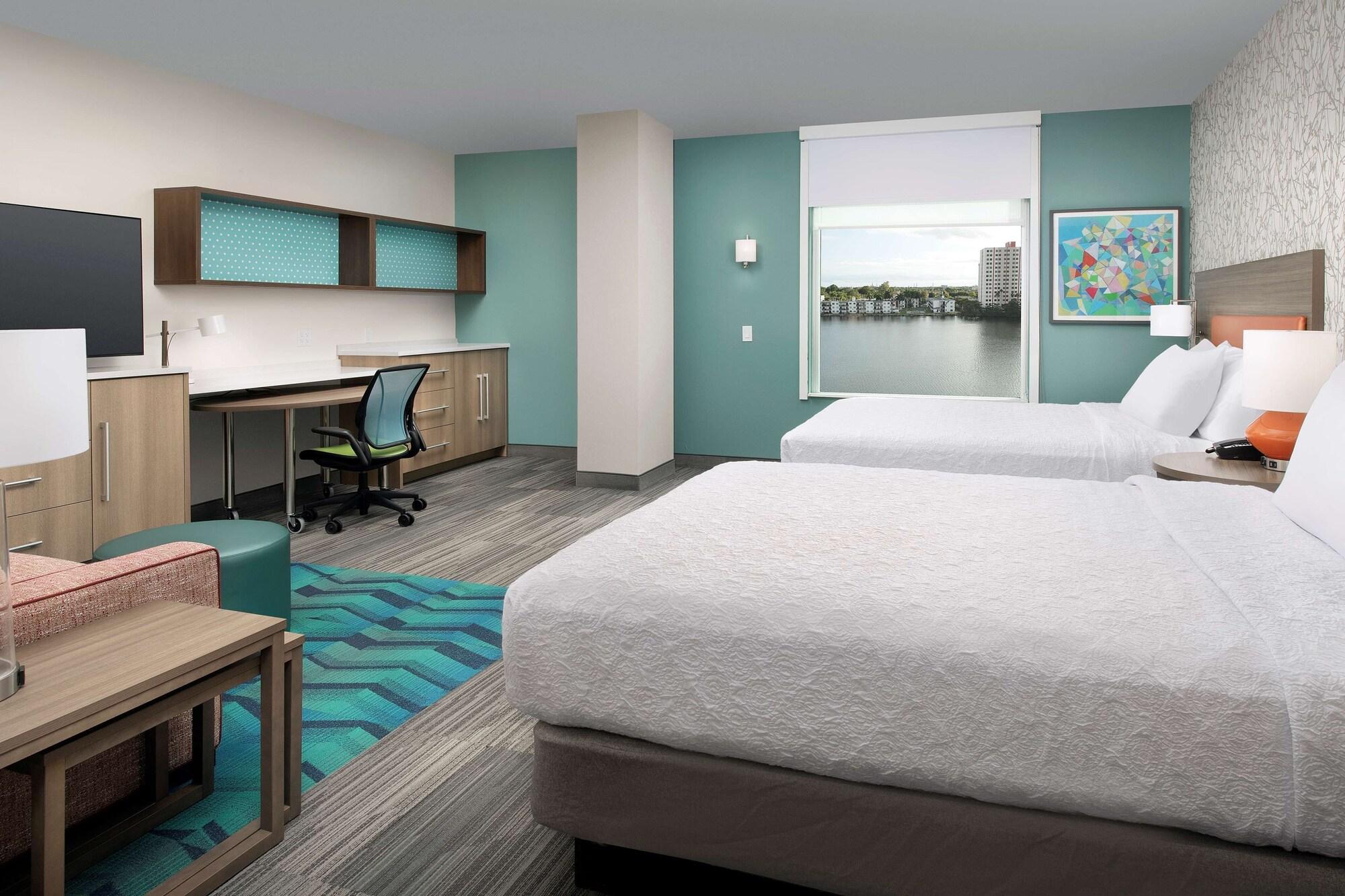 Habitación Home2 Suites by Hilton Miami Airport South Blue Lagoon