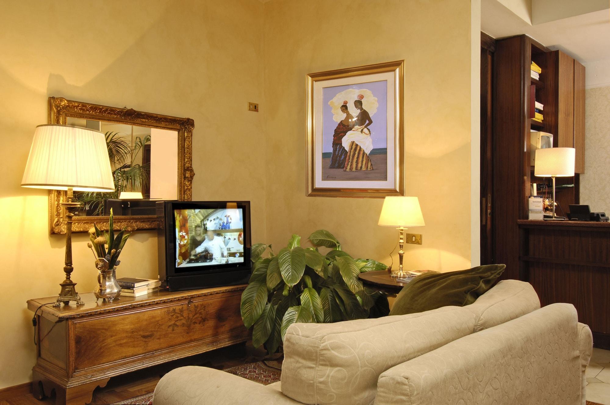 Vista Lobby Cacciani Hotel