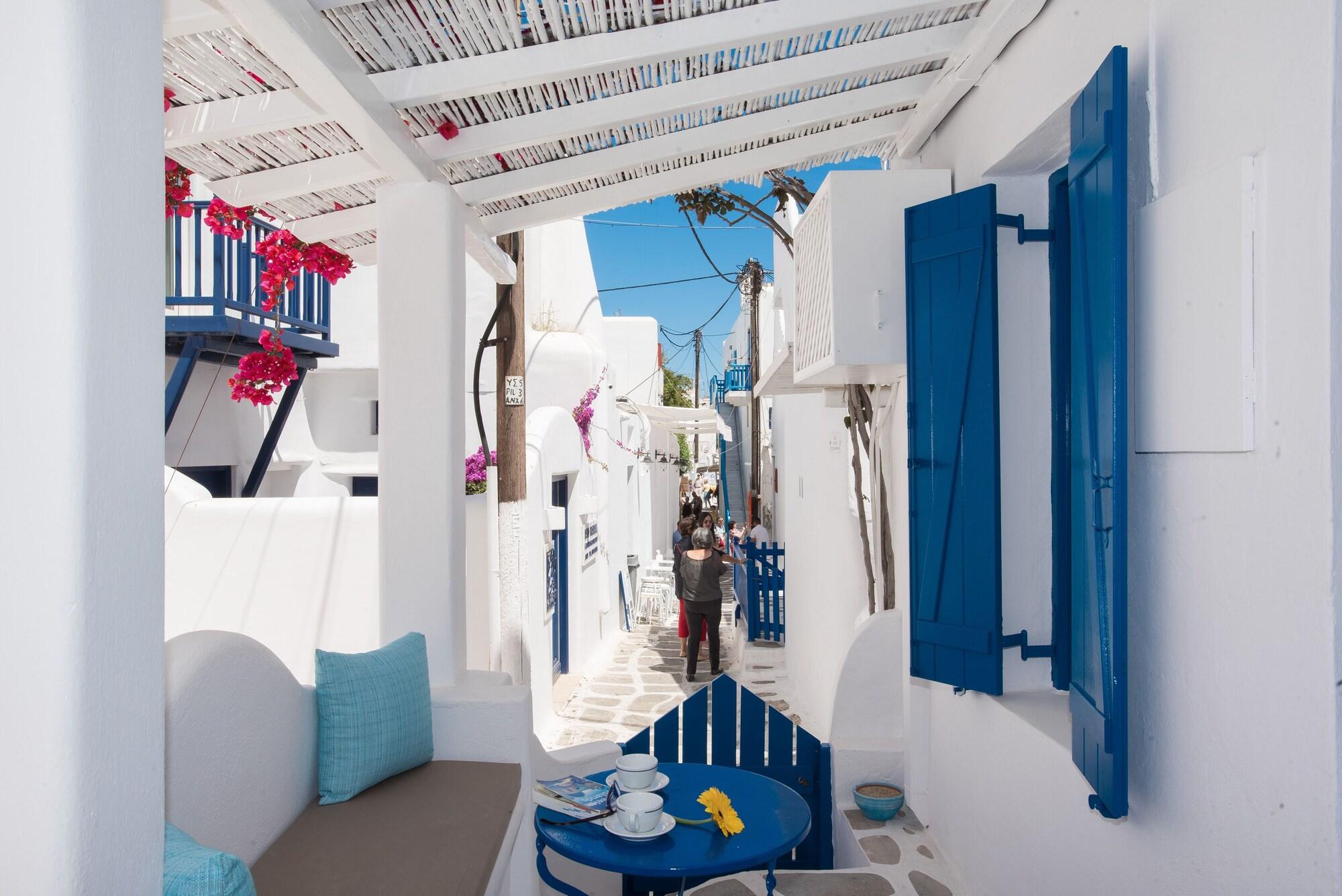 Vista Exterior Eleanna's Mykonos