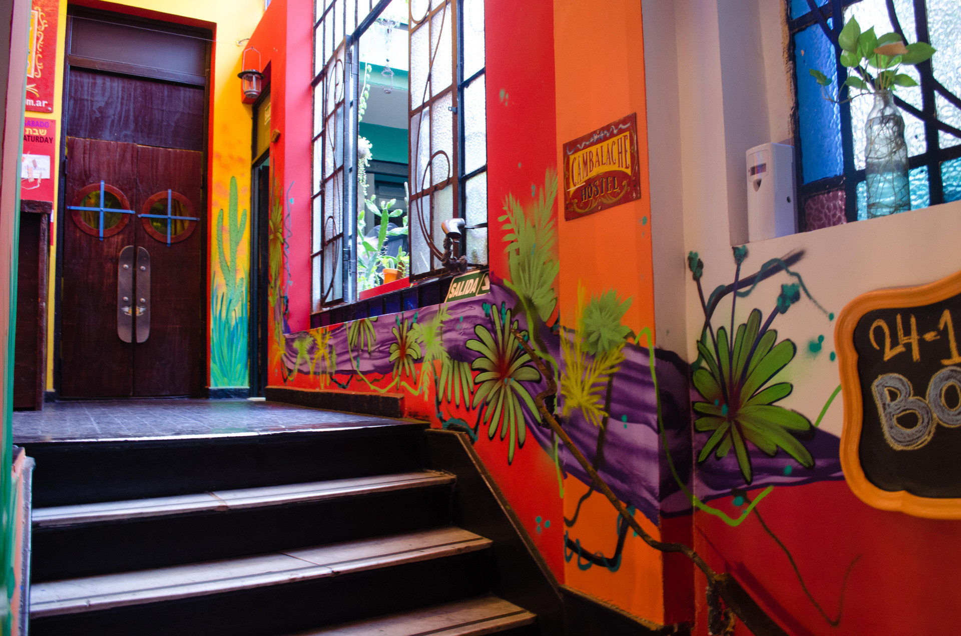 Vista Lobby Cambalache Hostel