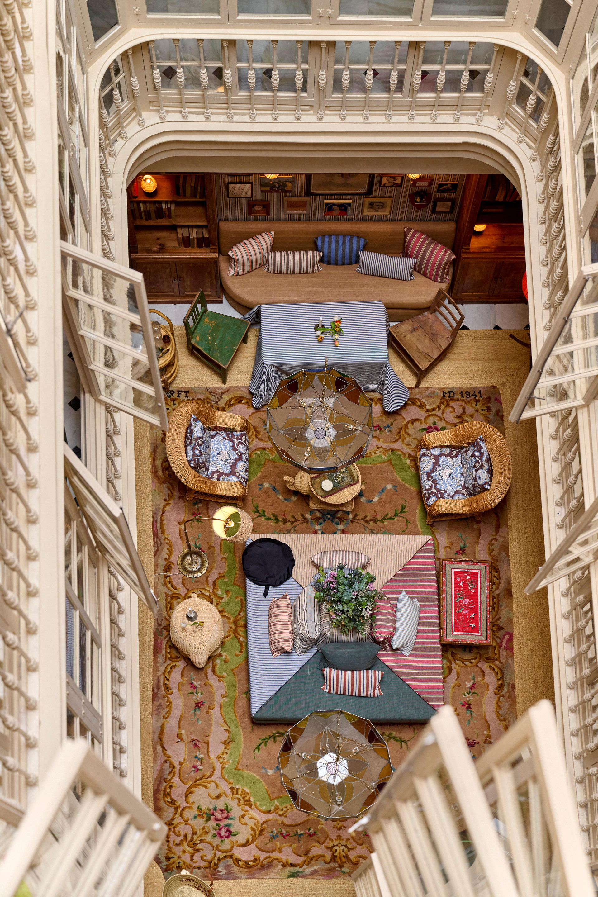 Vista Lobby Cristine Bedfor Guest Houses Malaga