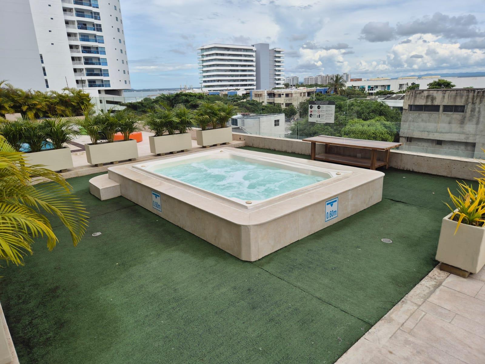 Comodidades del Alojamiento Suit elegante, cómodo y exclusivo en Cartagena