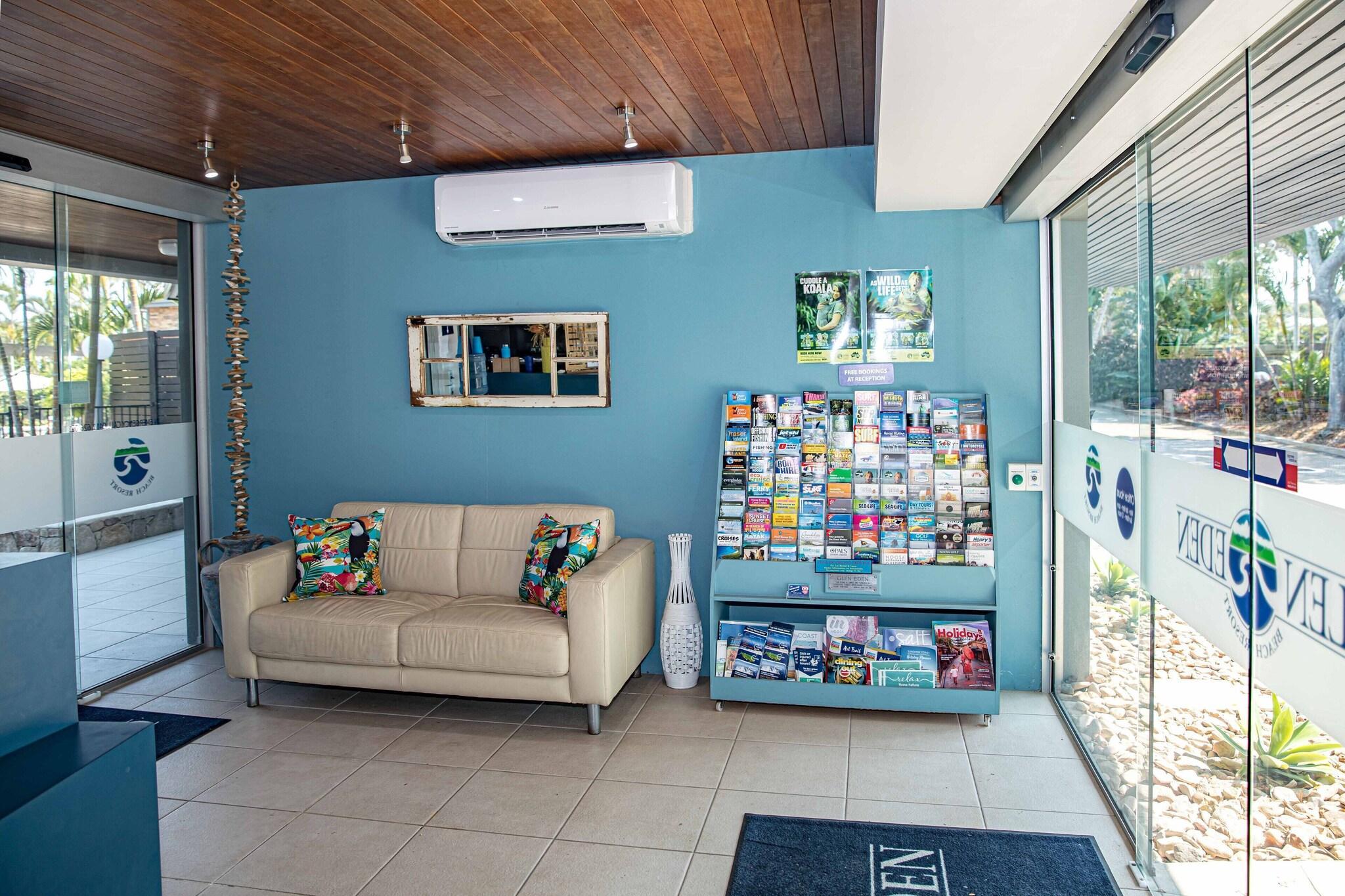 Vista Lobby Glen Eden Beach Resort