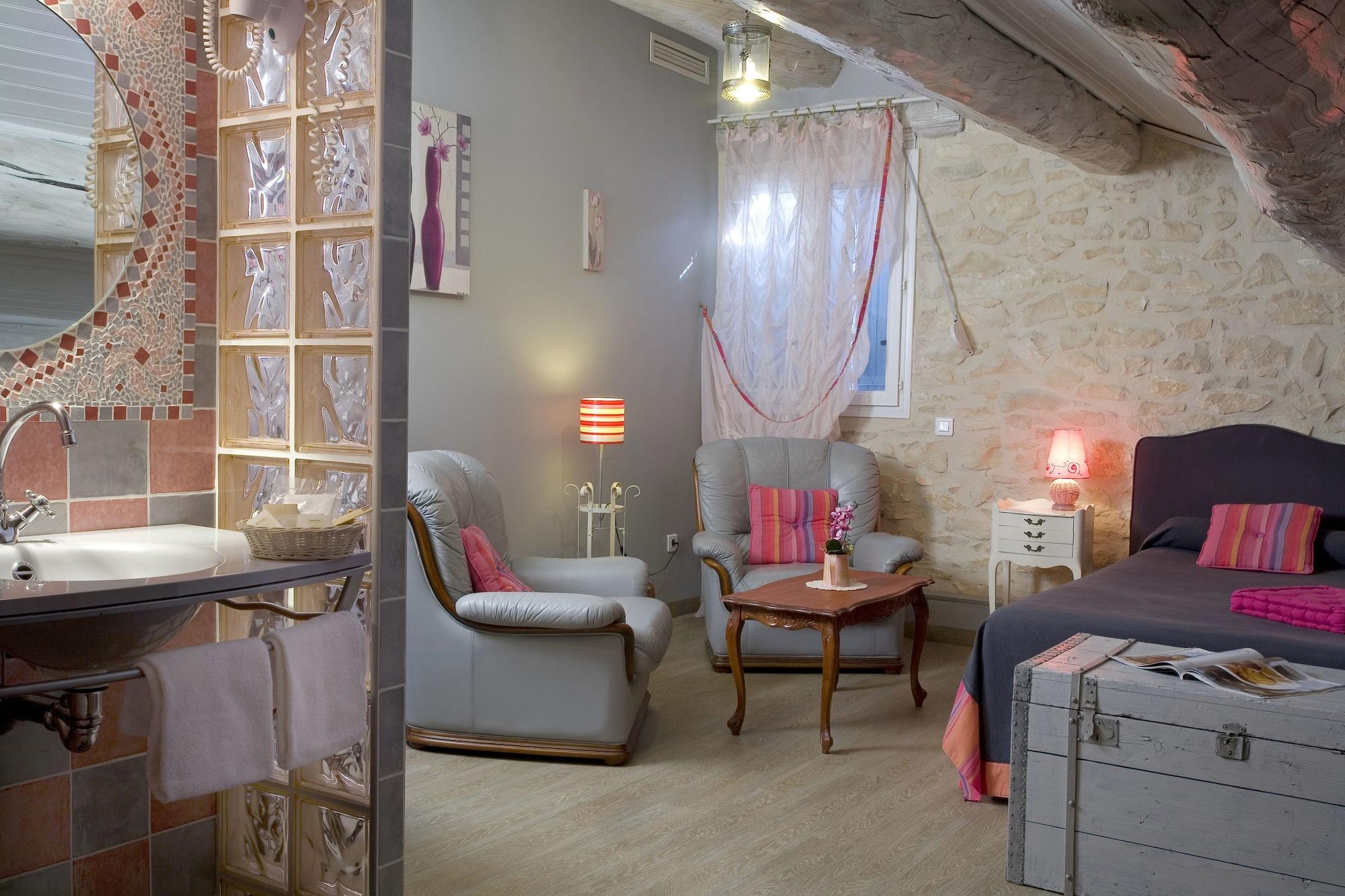 Habitación Auberge de Tavel