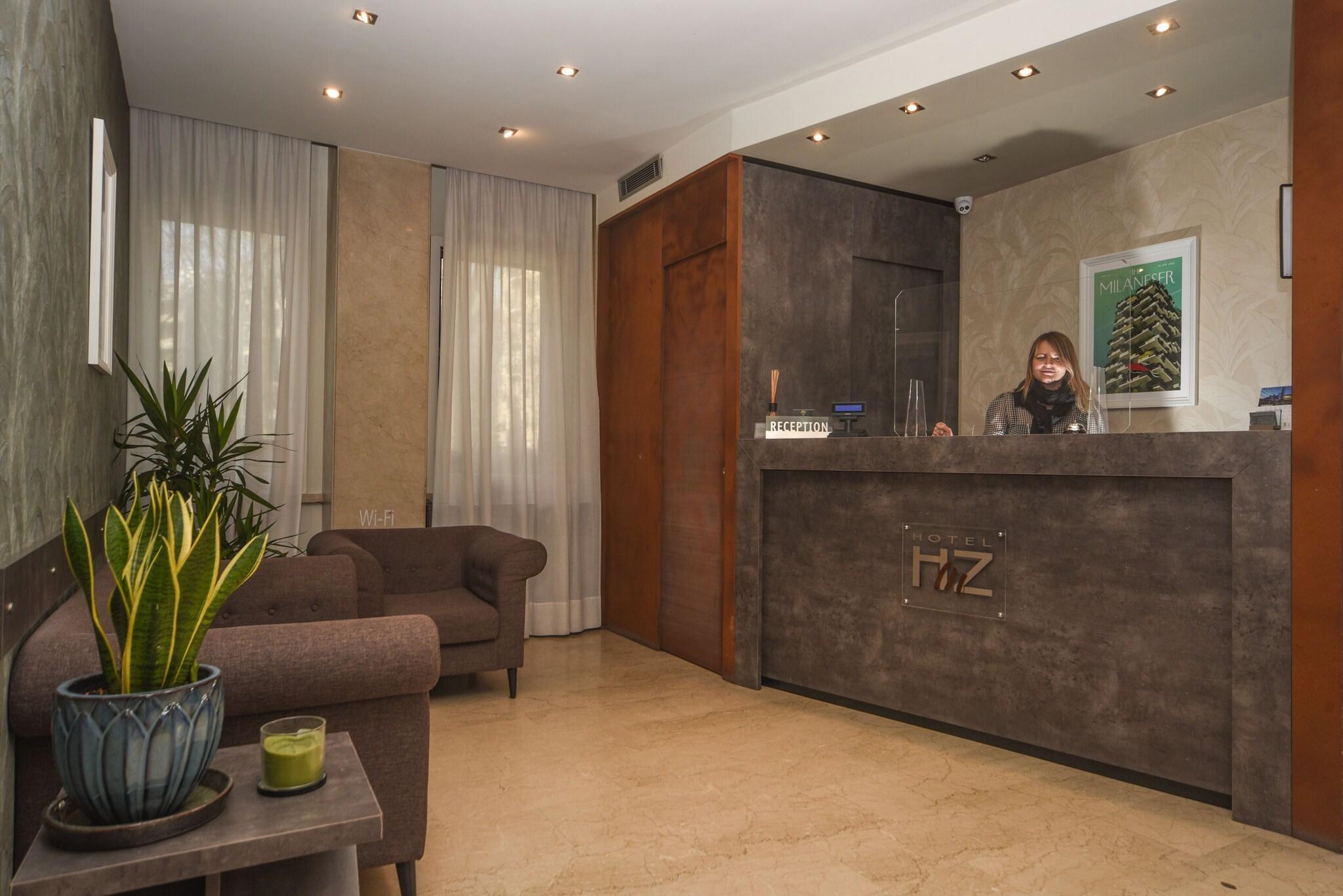Vista Lobby Hotel Zara Milano