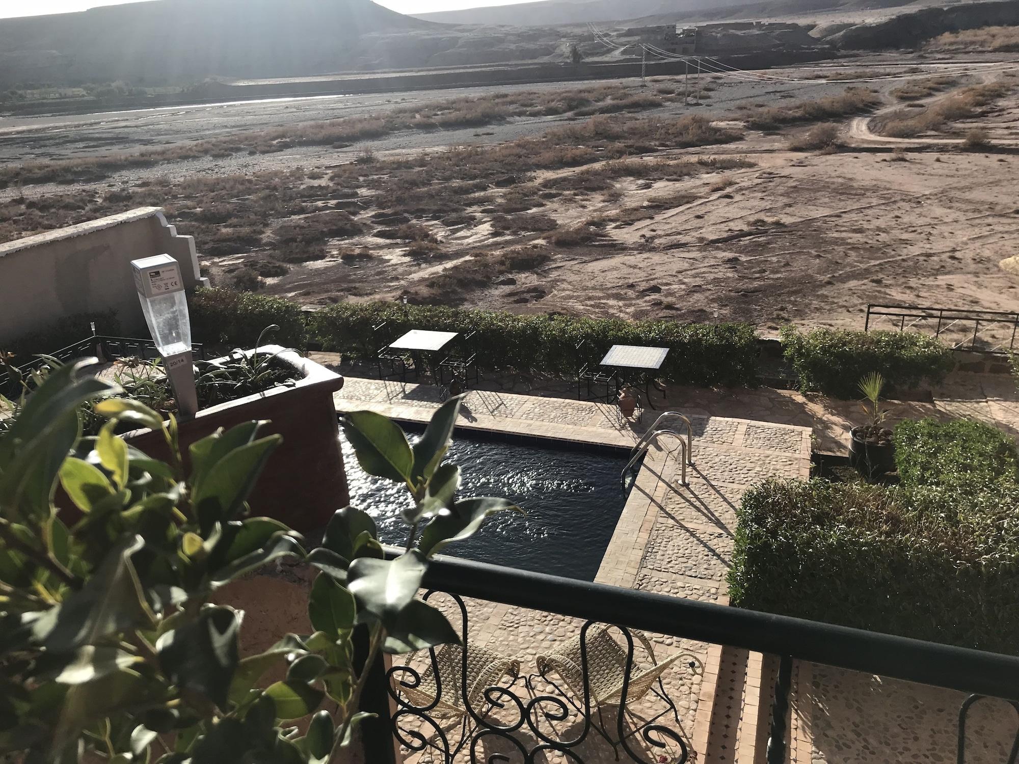 Vista Piscina Kasbah Rayane Ait Ben Haddou