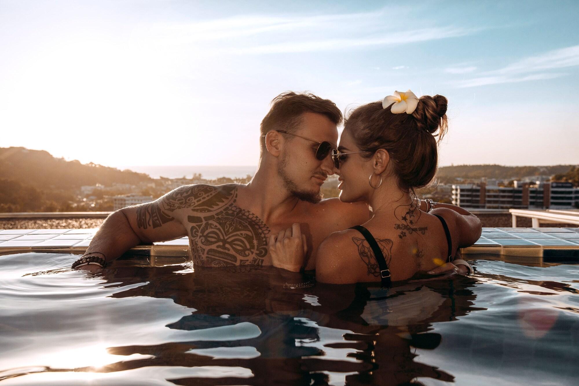 Vista Piscina Santosa Detox & Wellness Center