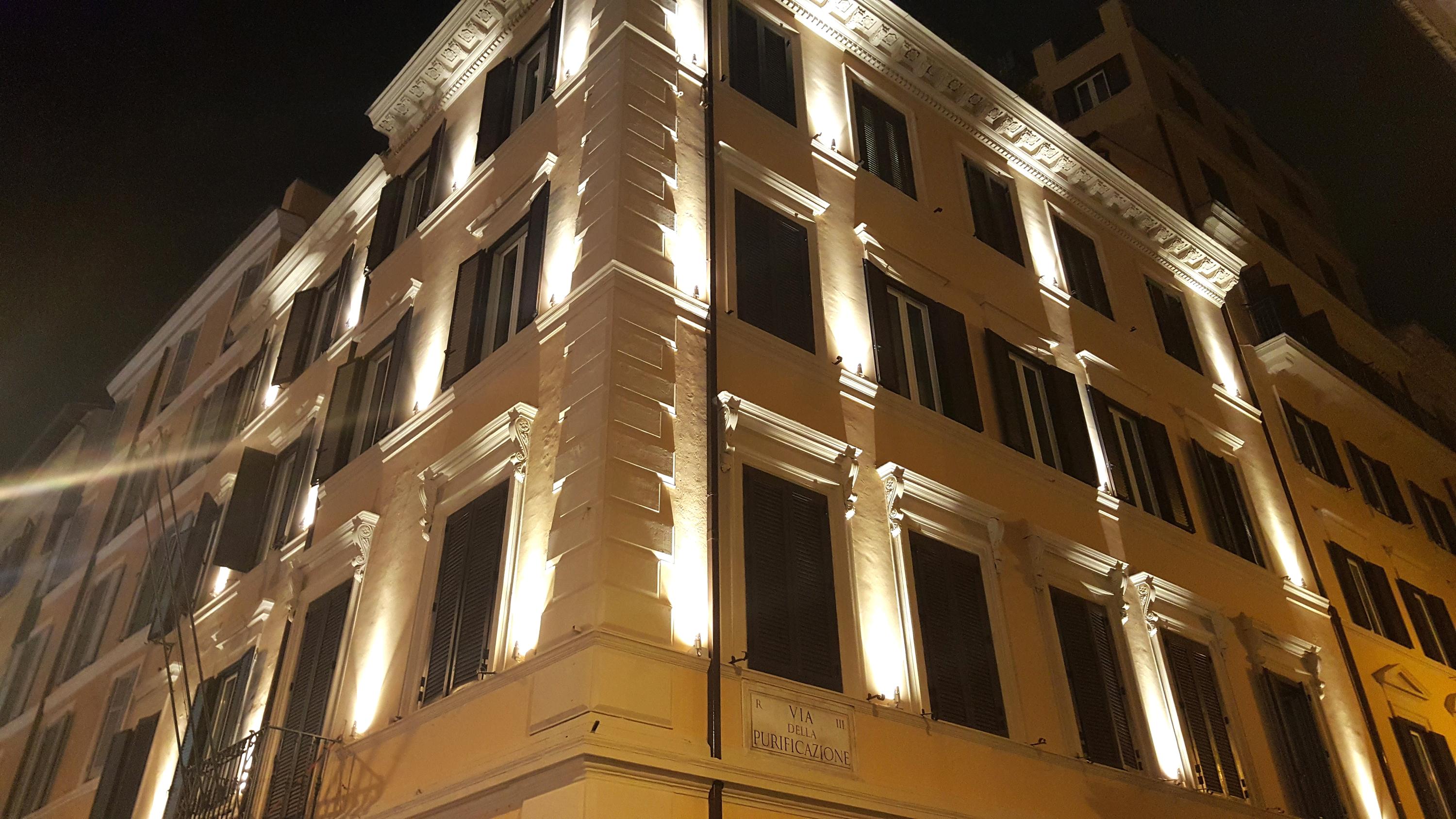 Vista Exterior Hotel Barocco