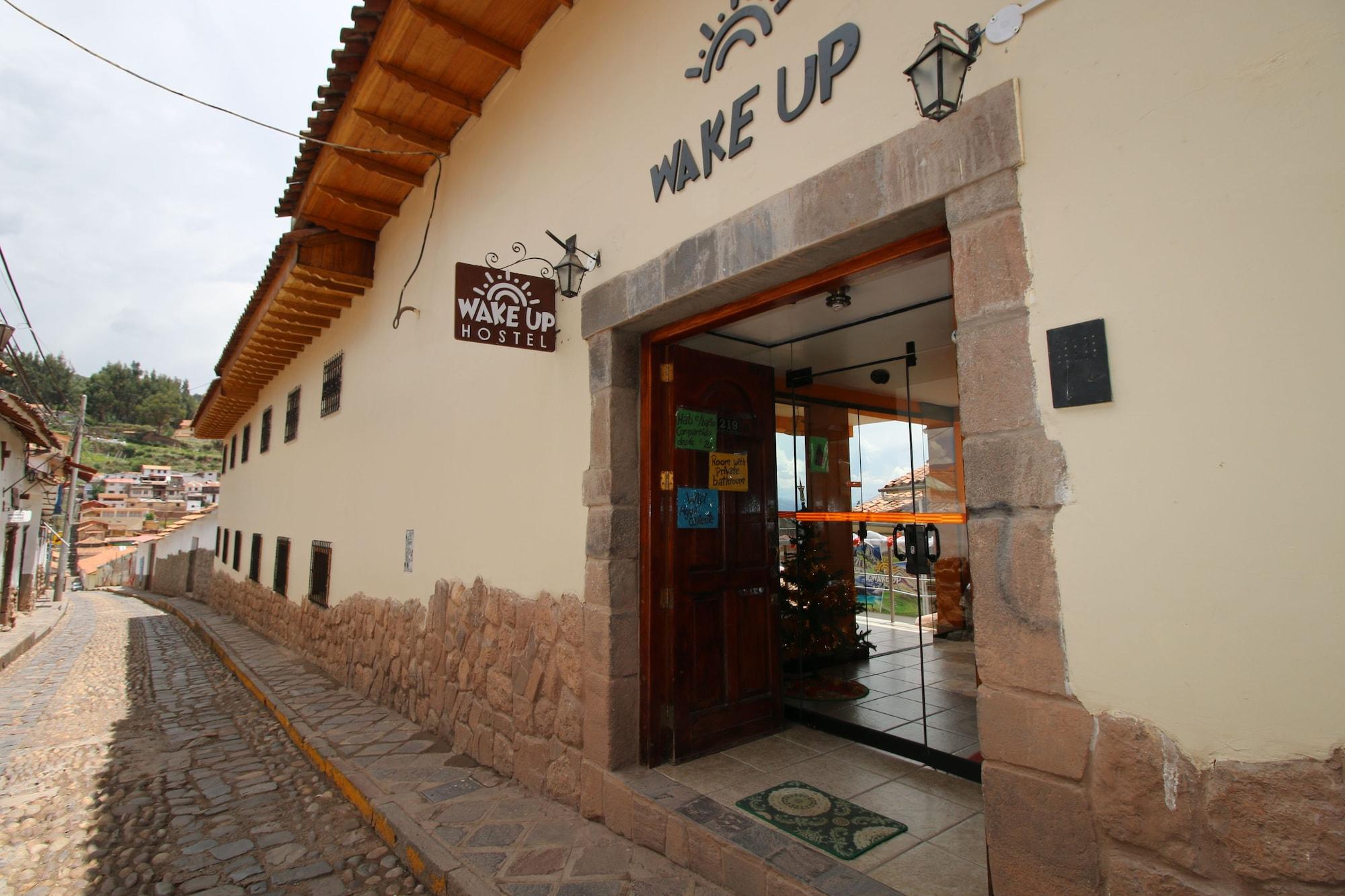 Vista Exterior Wake Up Hostel
