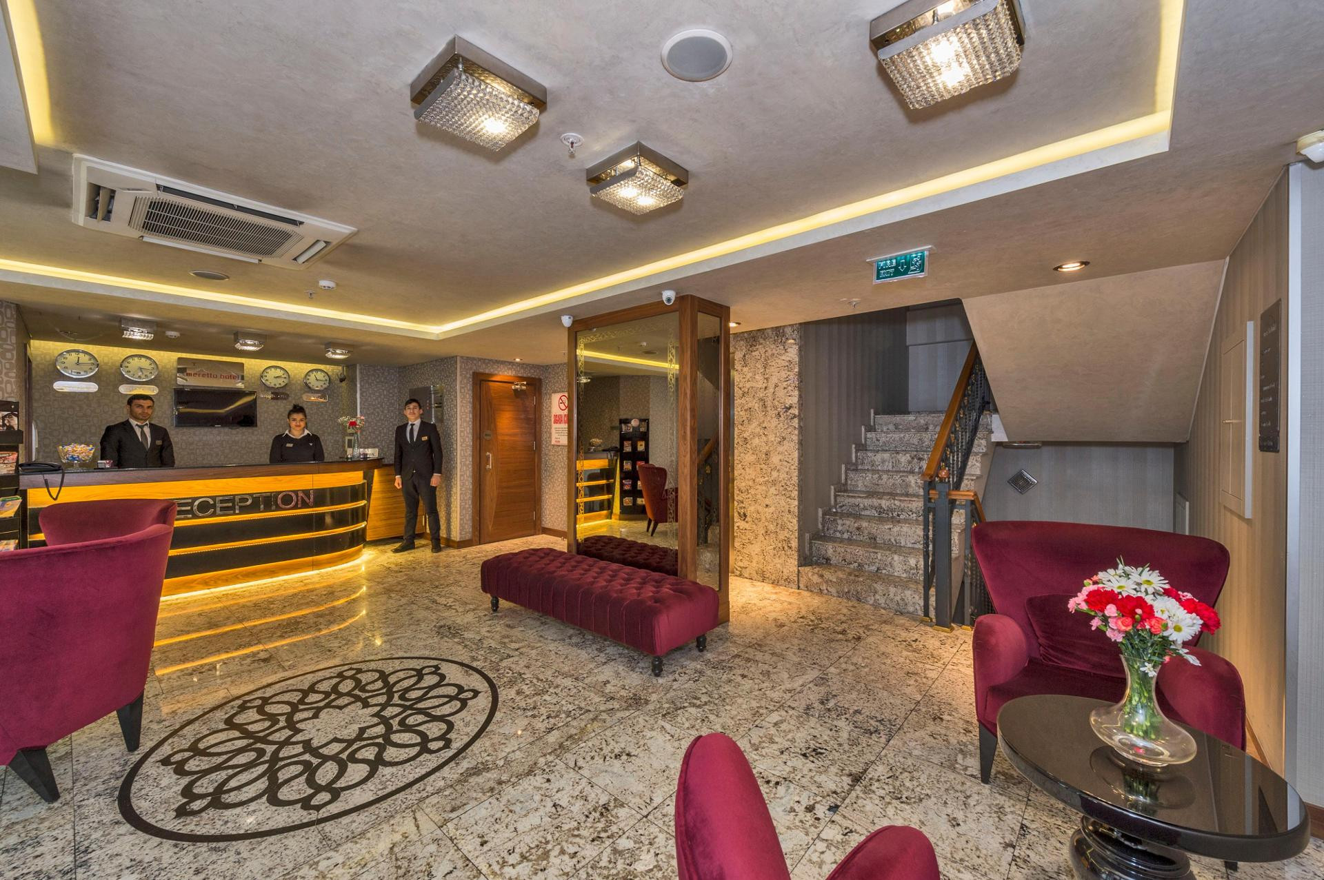 Vista Lobby The Meretto Hotel İstanbul Old City