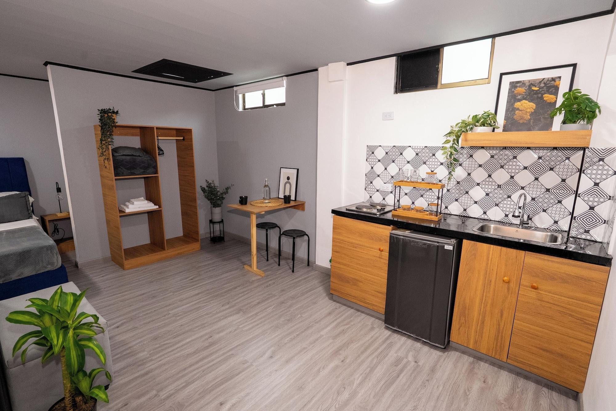 Equipamiento de Habitación Ktaleya Apartaestudios Boutique