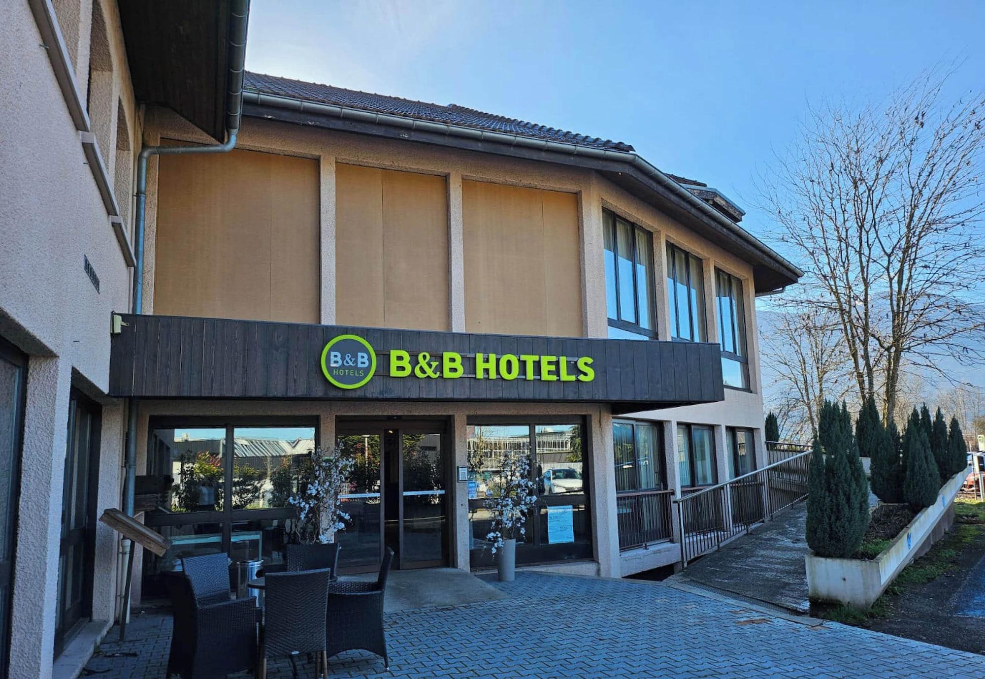 Vista Lobby B&B HOTEL Saint-Pierre-en-Faucigny Bonneville