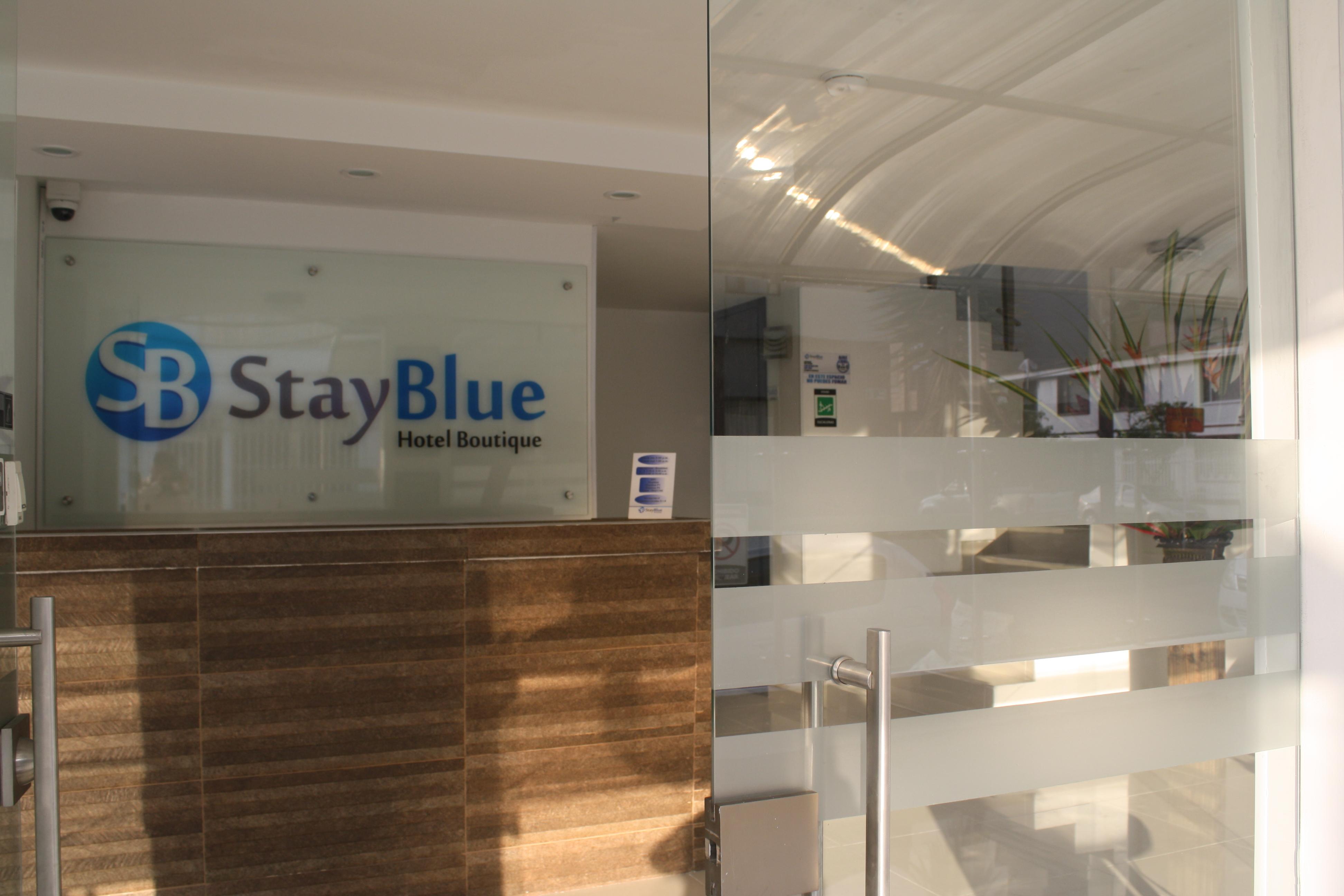 Vista Lobby Stay Blue Hotel