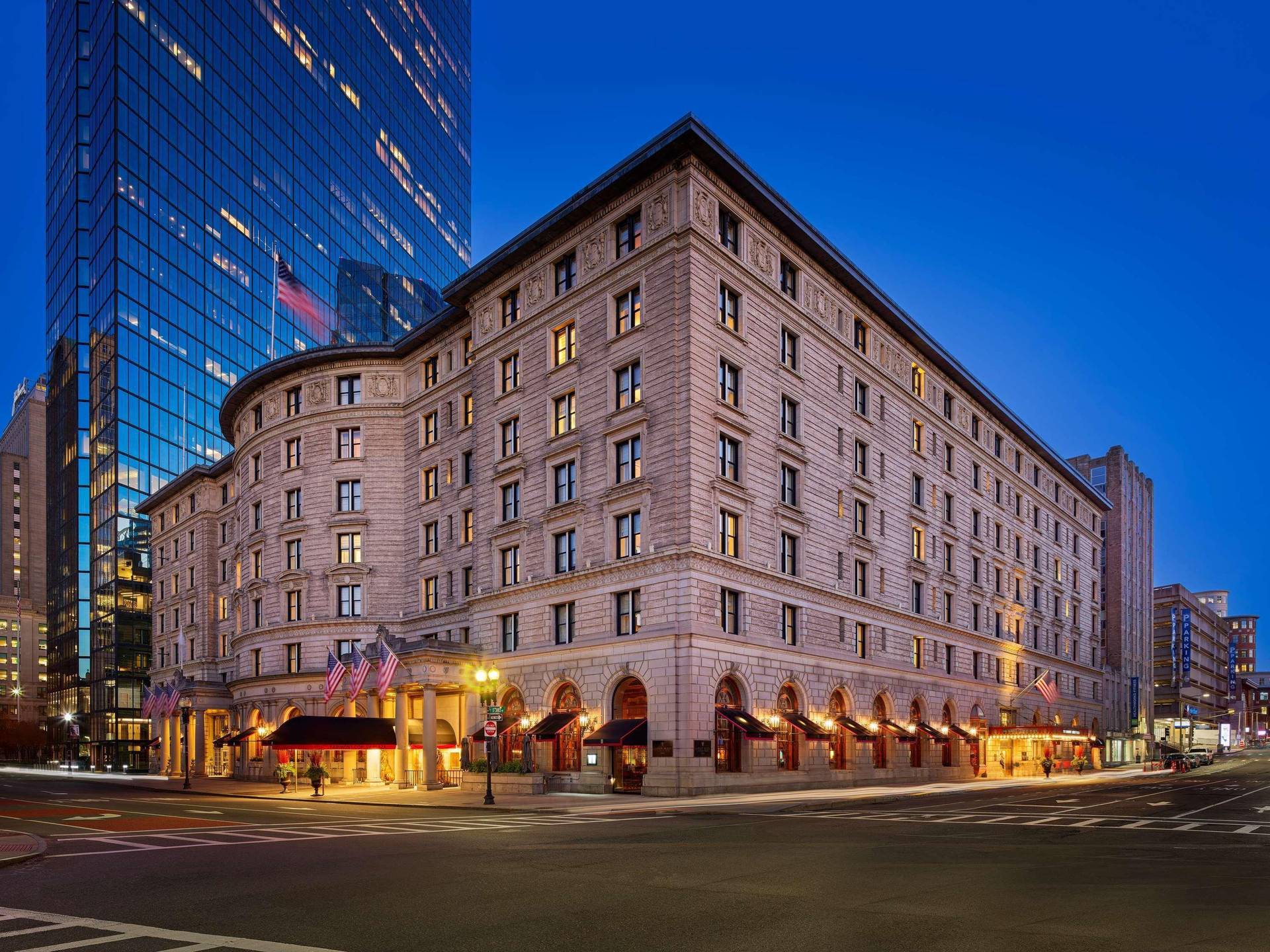 Vista Exterior Fairmont Copley Plaza, Boston