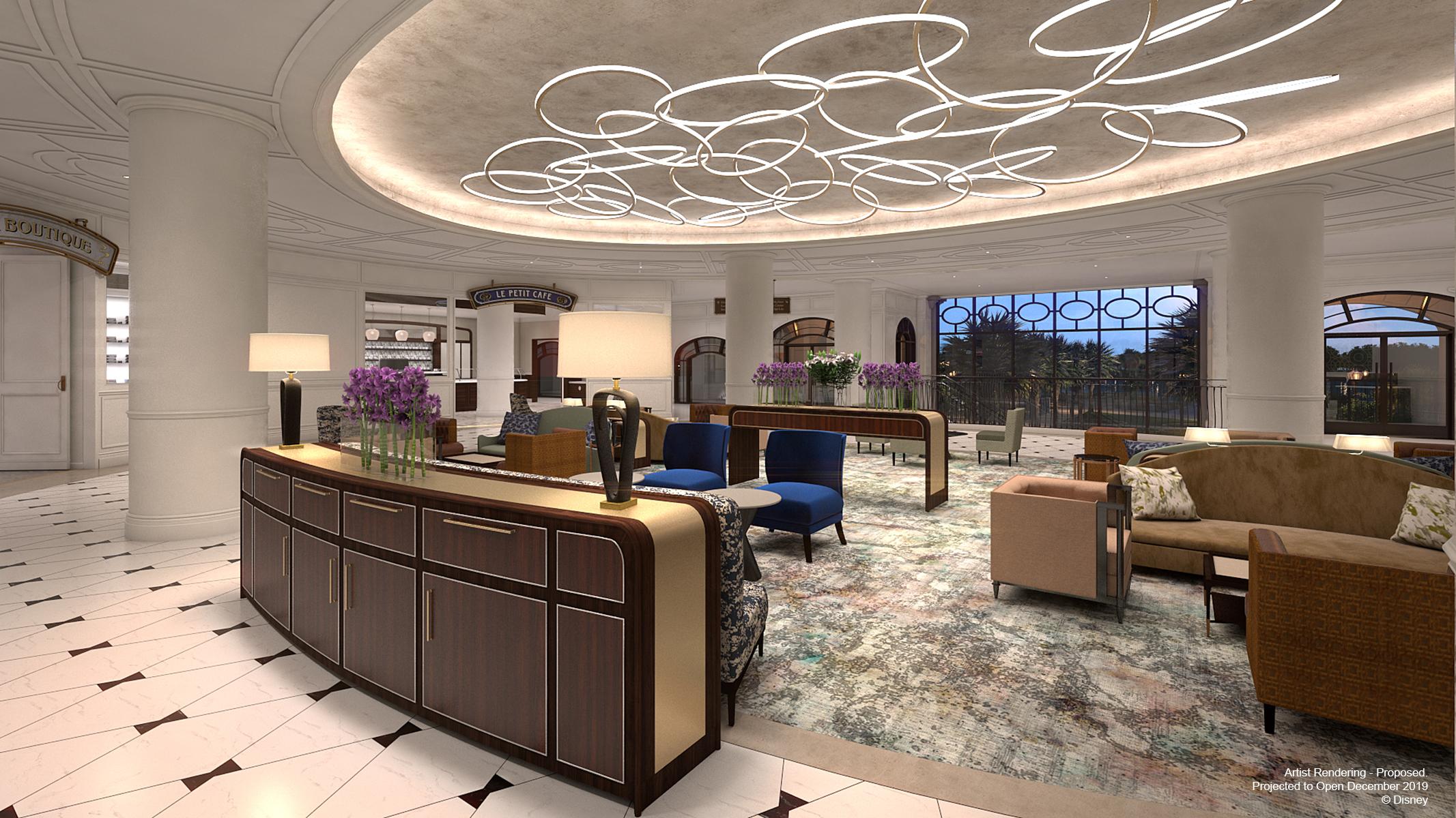Vista Lobby Disney'S Riviera Resort