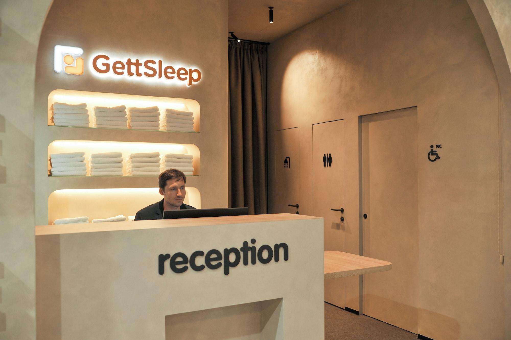 Vista Lobby GettSleep Madrid - Terminal T4S