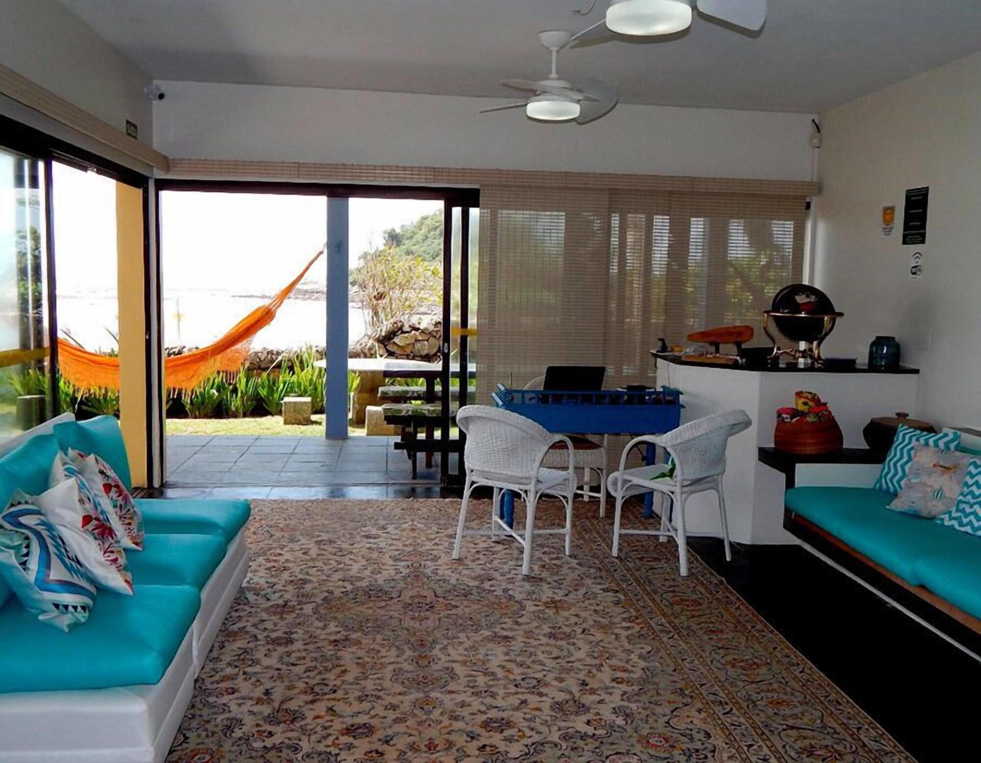 Vista Lobby Pousada Sobre as Pedras