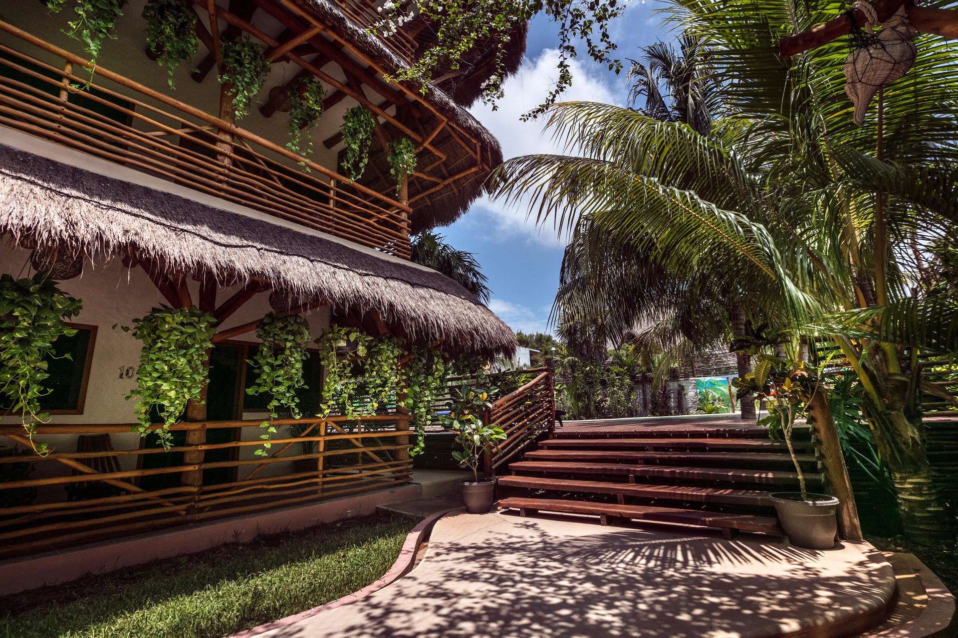 Vista Lobby La Palma Holbox