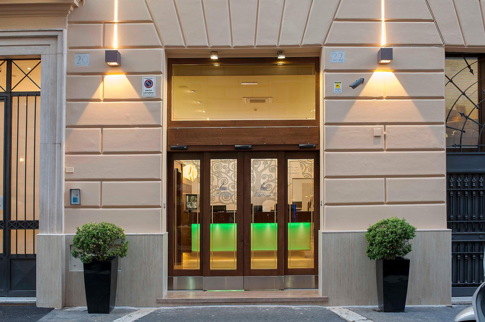 Vista Lobby Hotel des Artistes