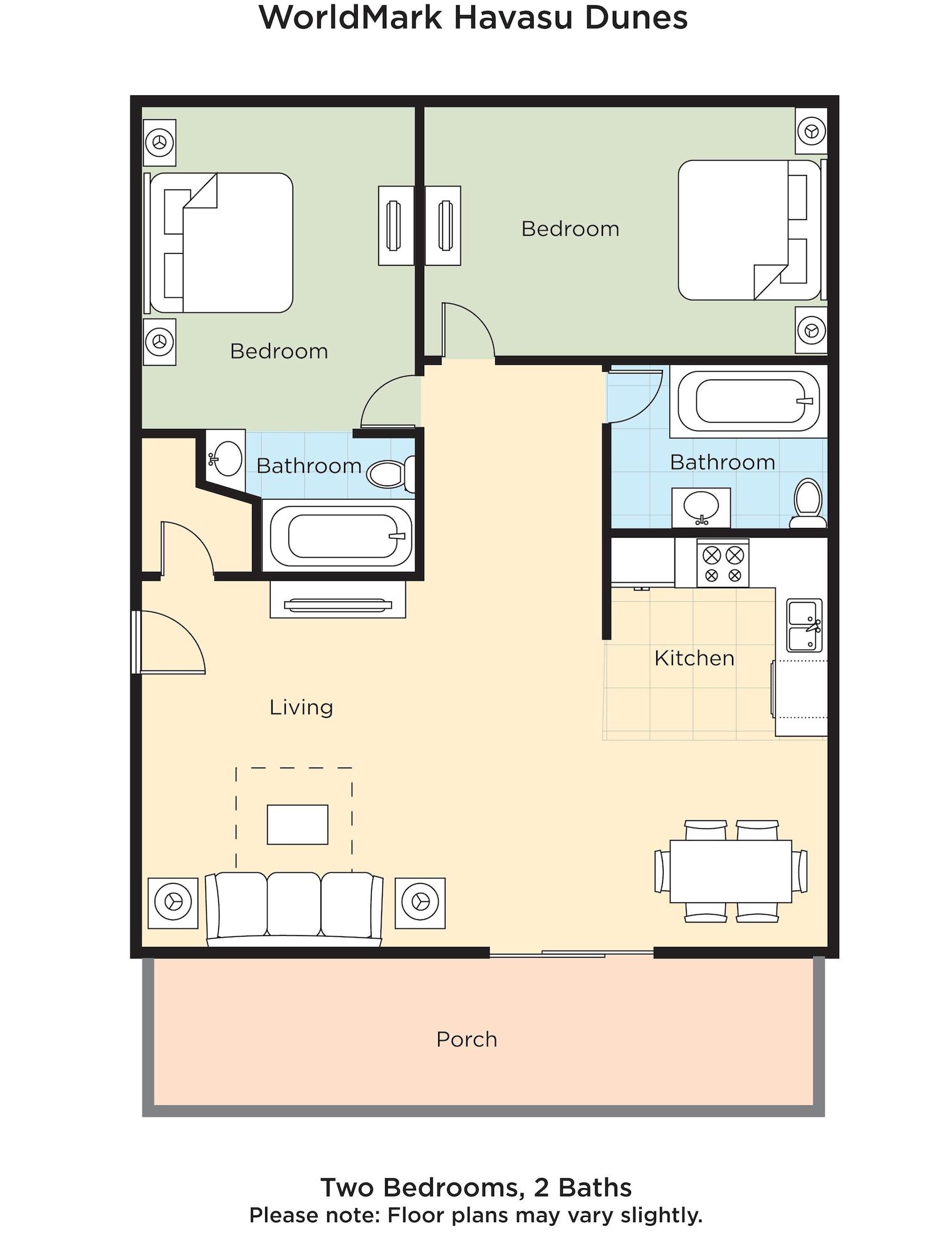 Habitación WorldMark Havasu Dunes