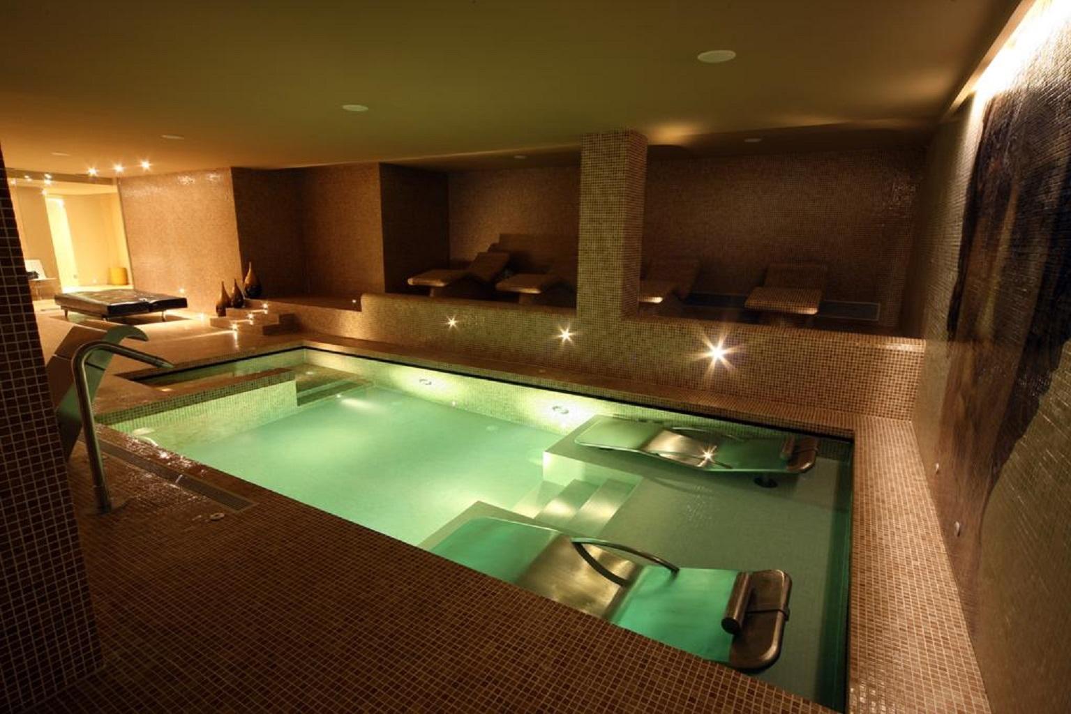 Vista Piscina Xalet Bringue
