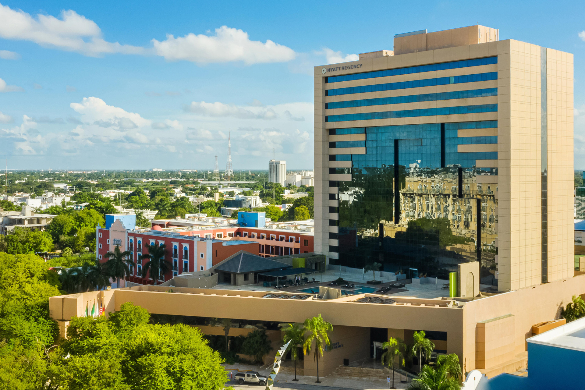 Vista Exterior Hyatt Regency Merida Hotel