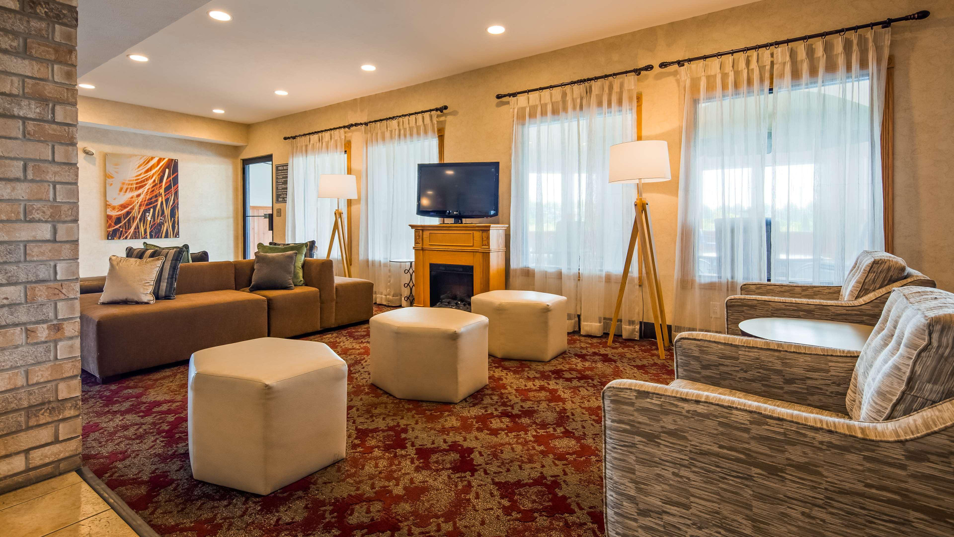 Vista Lobby Best Western Plus Howe Inn