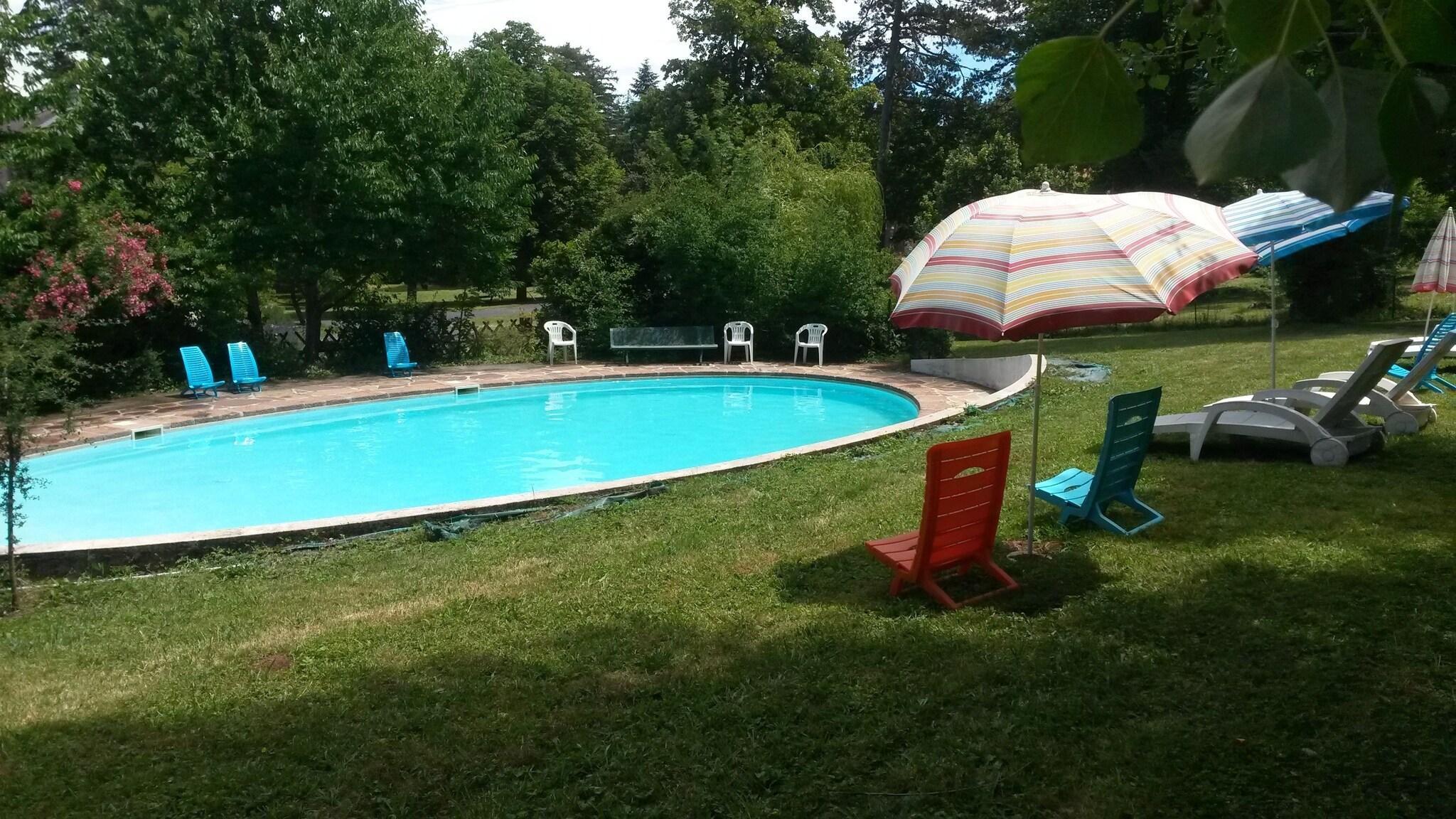 Vista Piscina Residence du Rougier