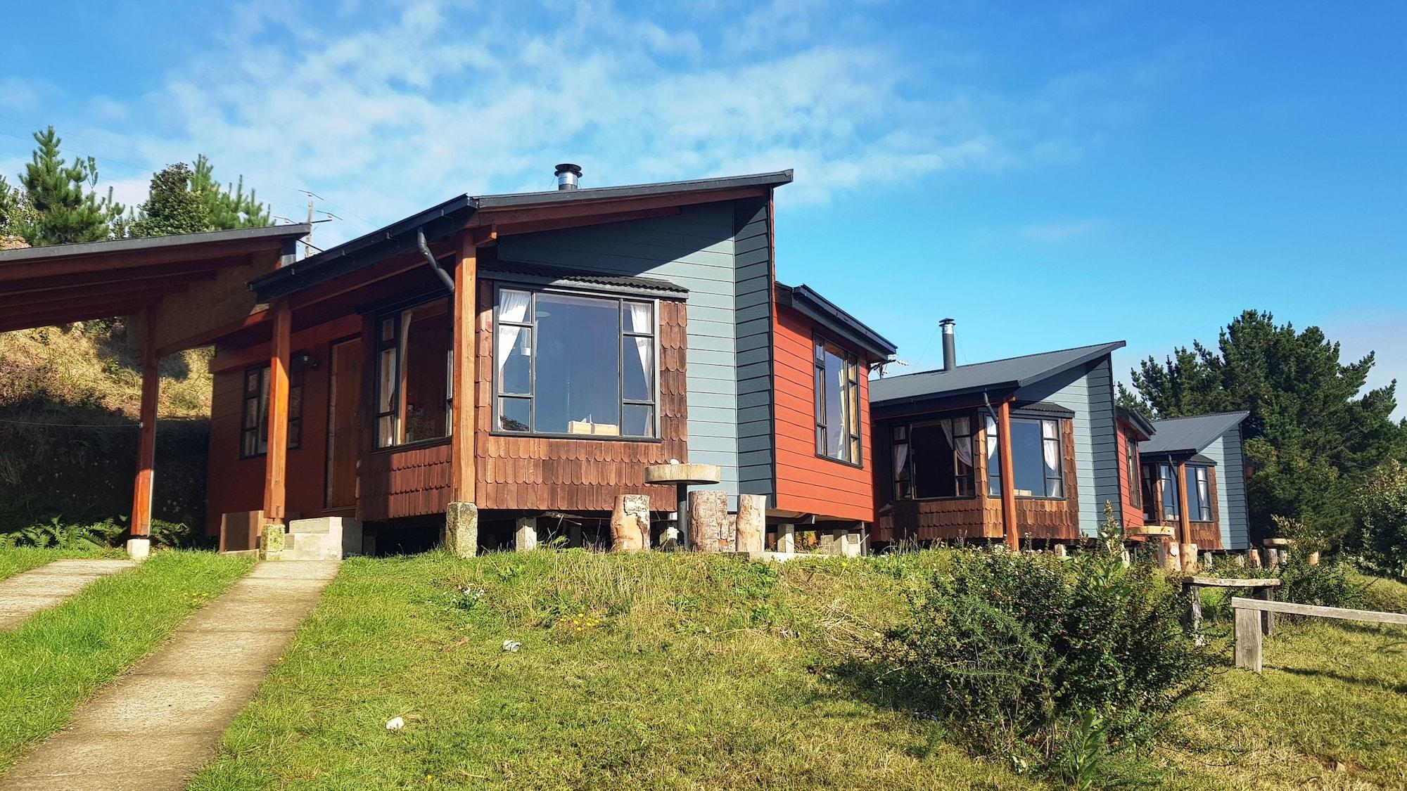 Vista Exterior Hotel y Cabañas Terrazas Vista al Mar