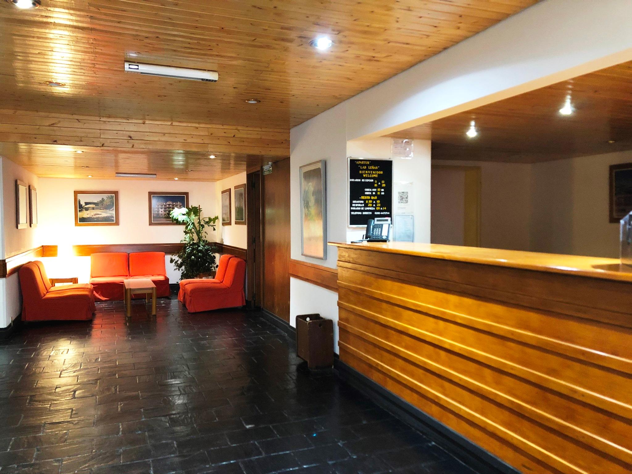 Vista Lobby Hotel Apartur Las Leñas