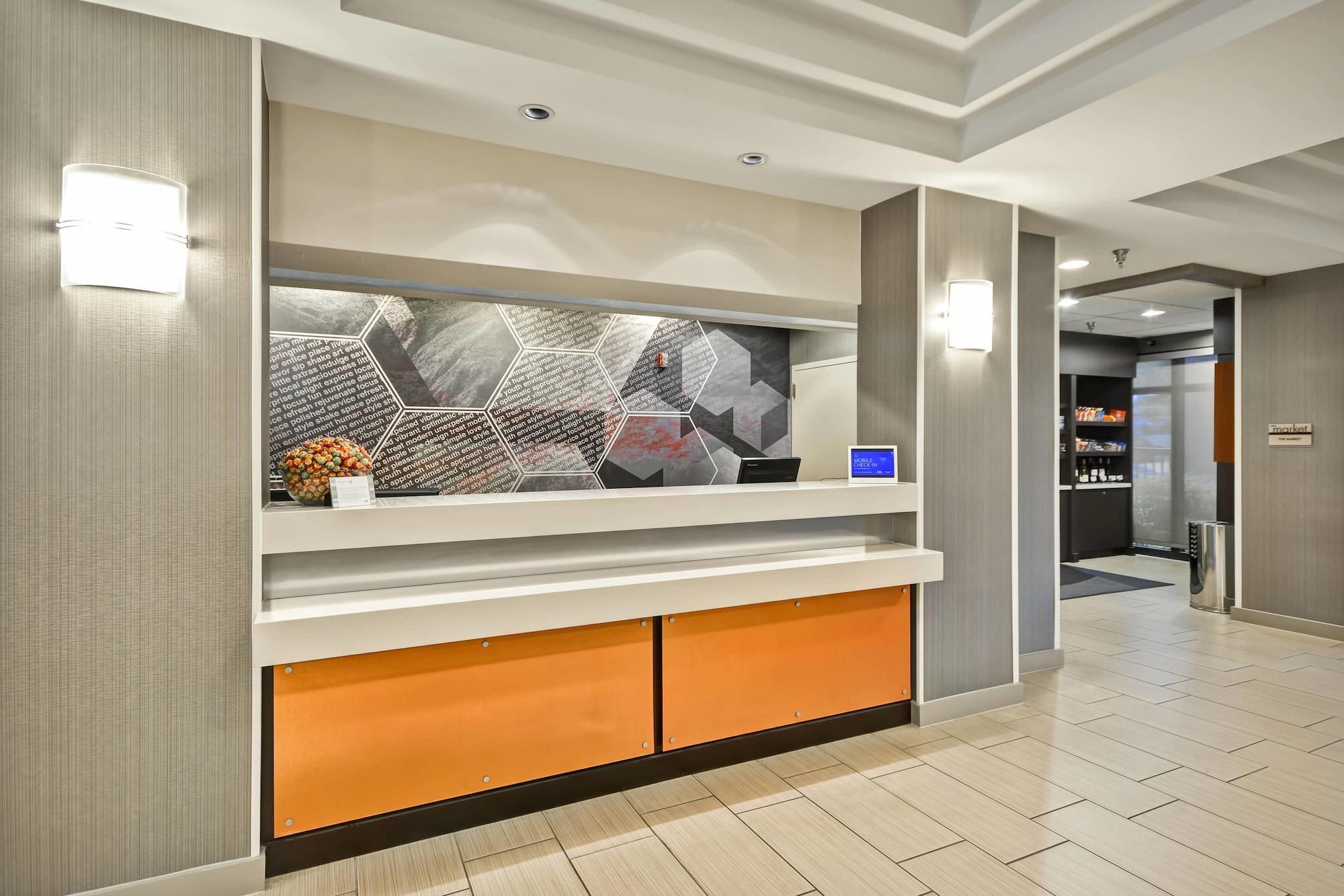 Vista do lobby Springhill Suites San Antonio Medical Center/Northwest