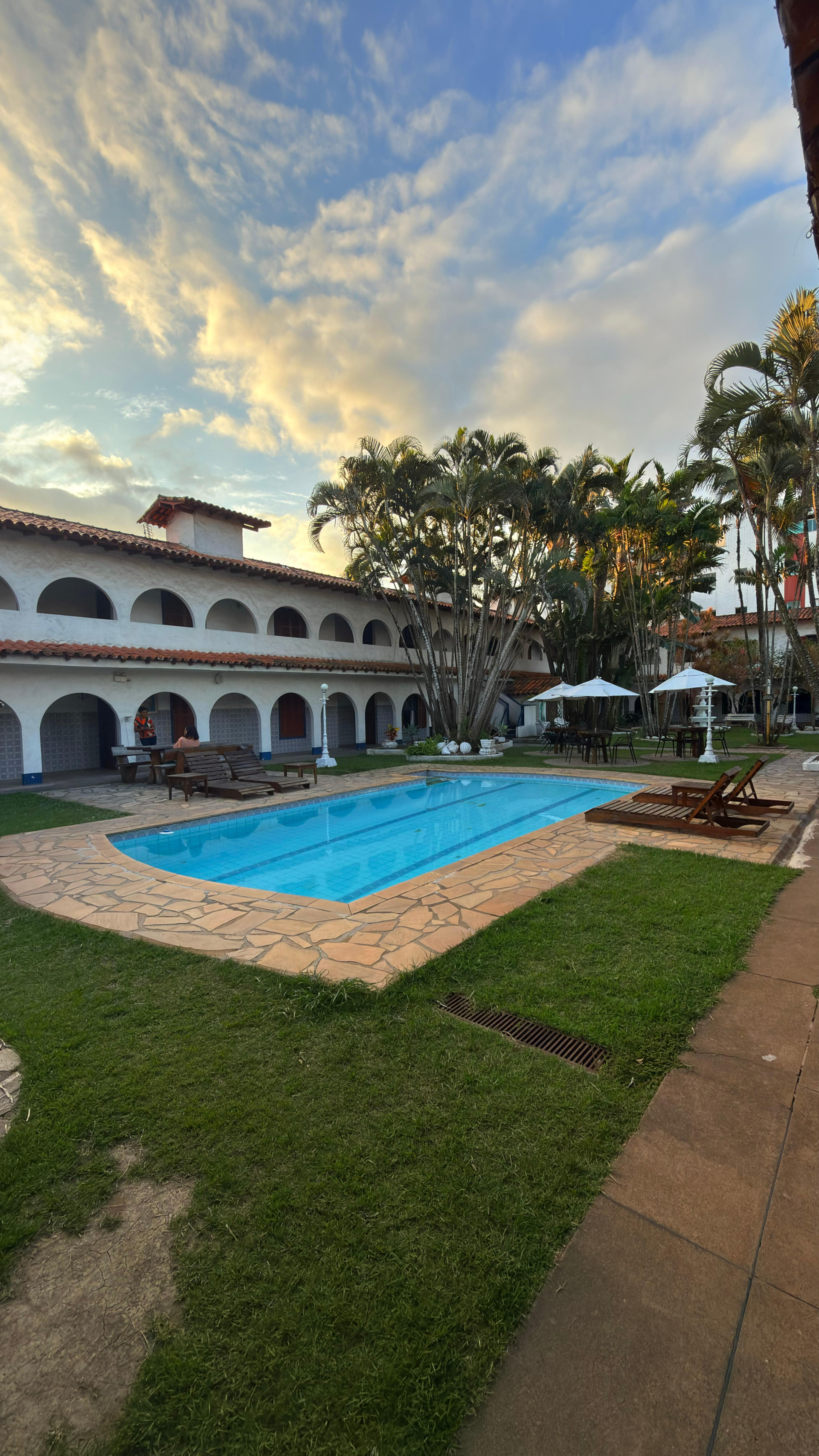 Vista Piscina Pousada Puerta Del Sol Rio das Ostras